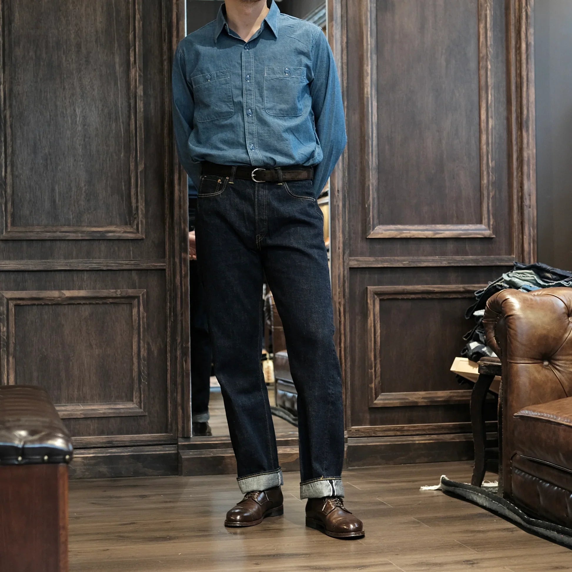 Jean selvedge homme : comment choisir la coupe idéale selon votre morphologie ?