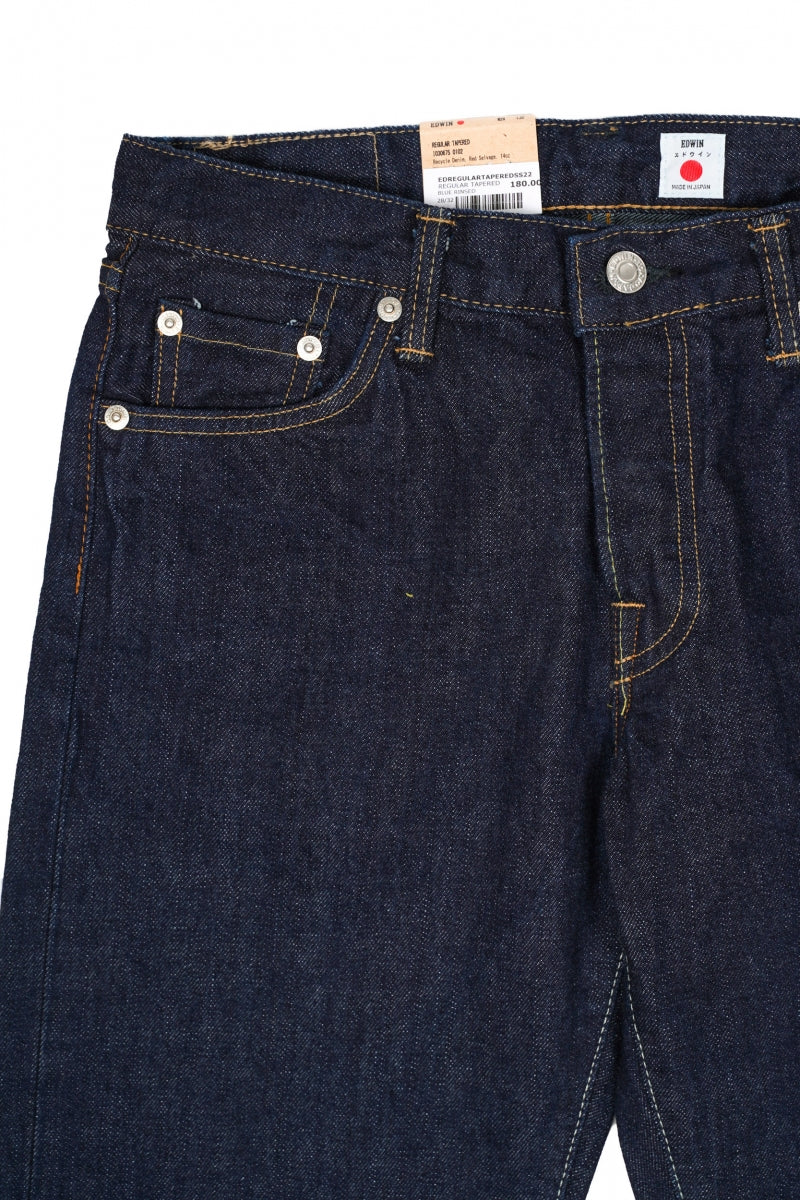 REGULAR TAPERED - Blue rinsed