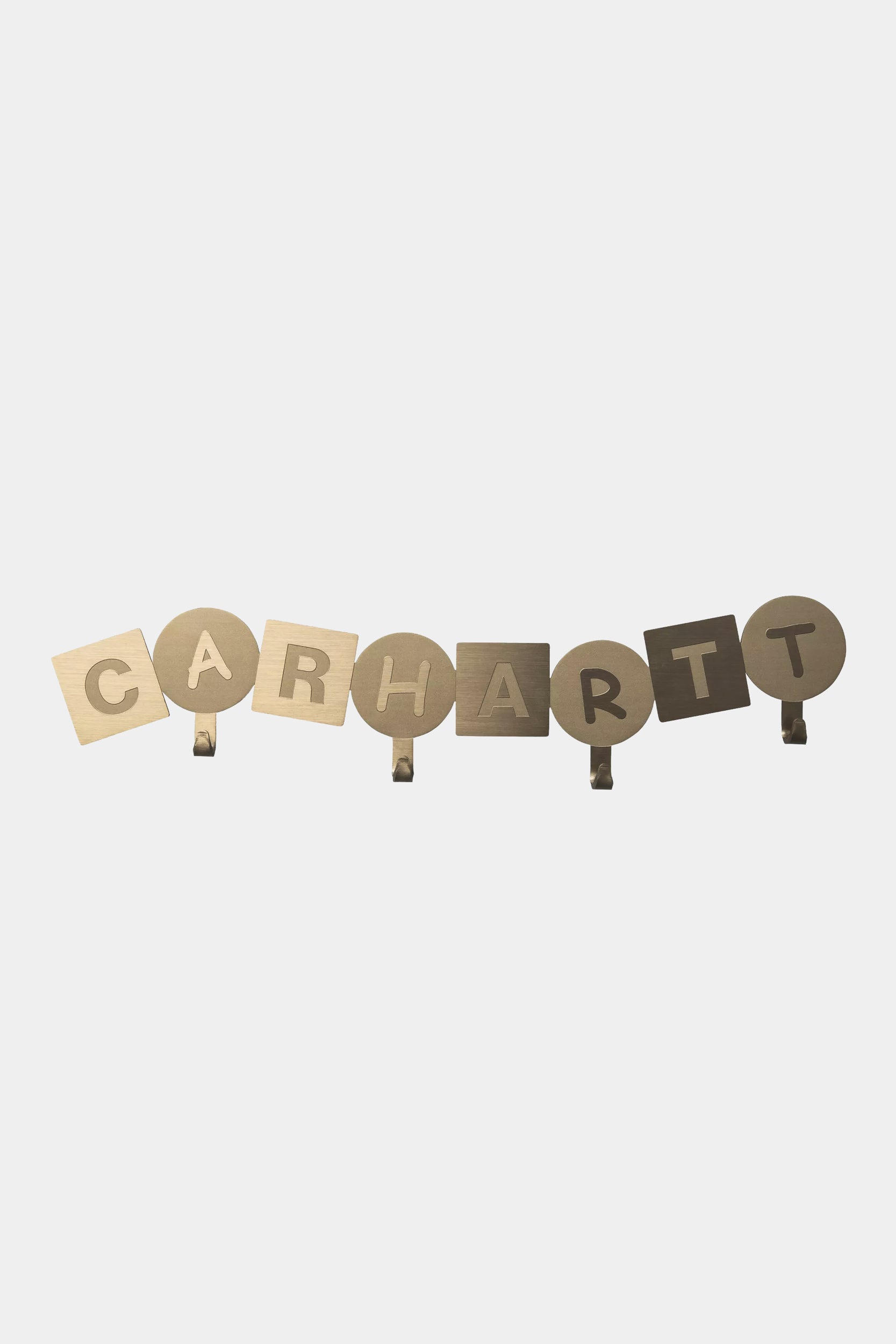 ABC Wall Coat Hanger - Gold