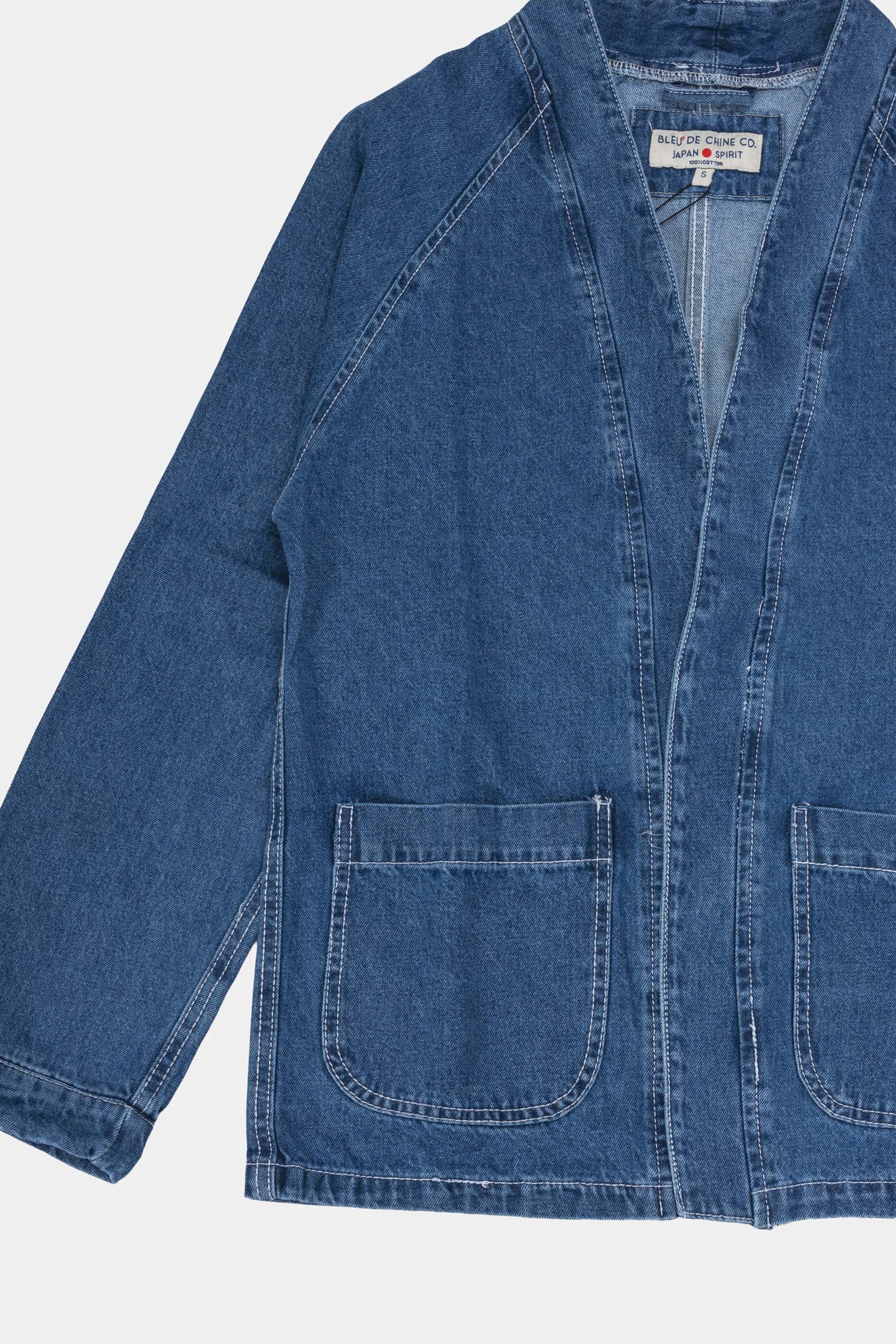 DENIM KIMONO - Stone Washed