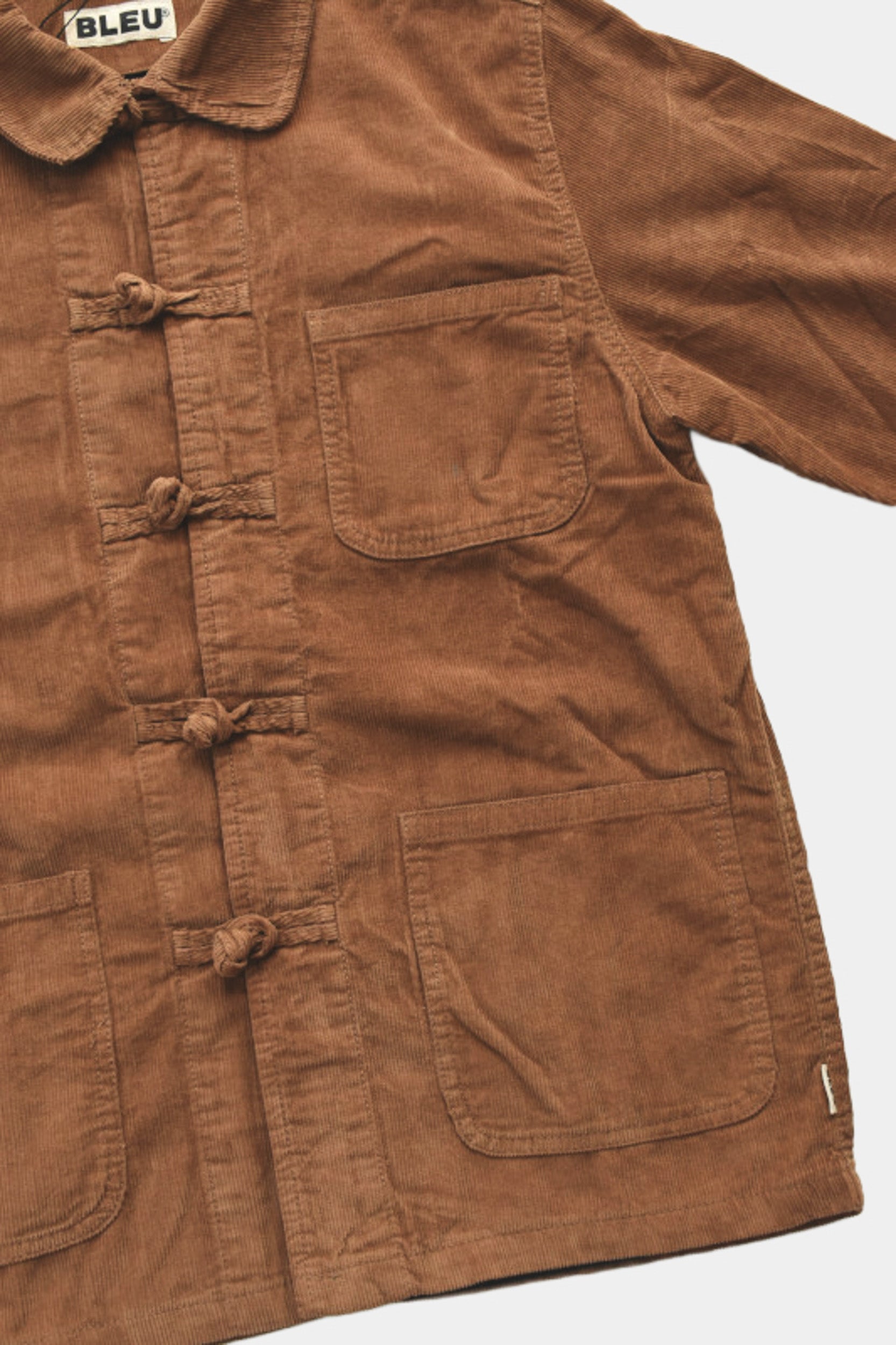 SHANGHAI JACKET - Corduroy Camel