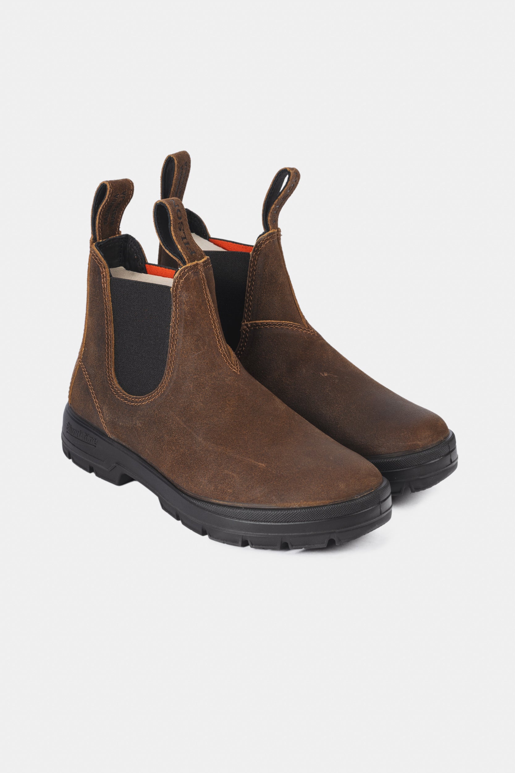 FILSON CHELSEA - 2535 Sienna brown wax suede