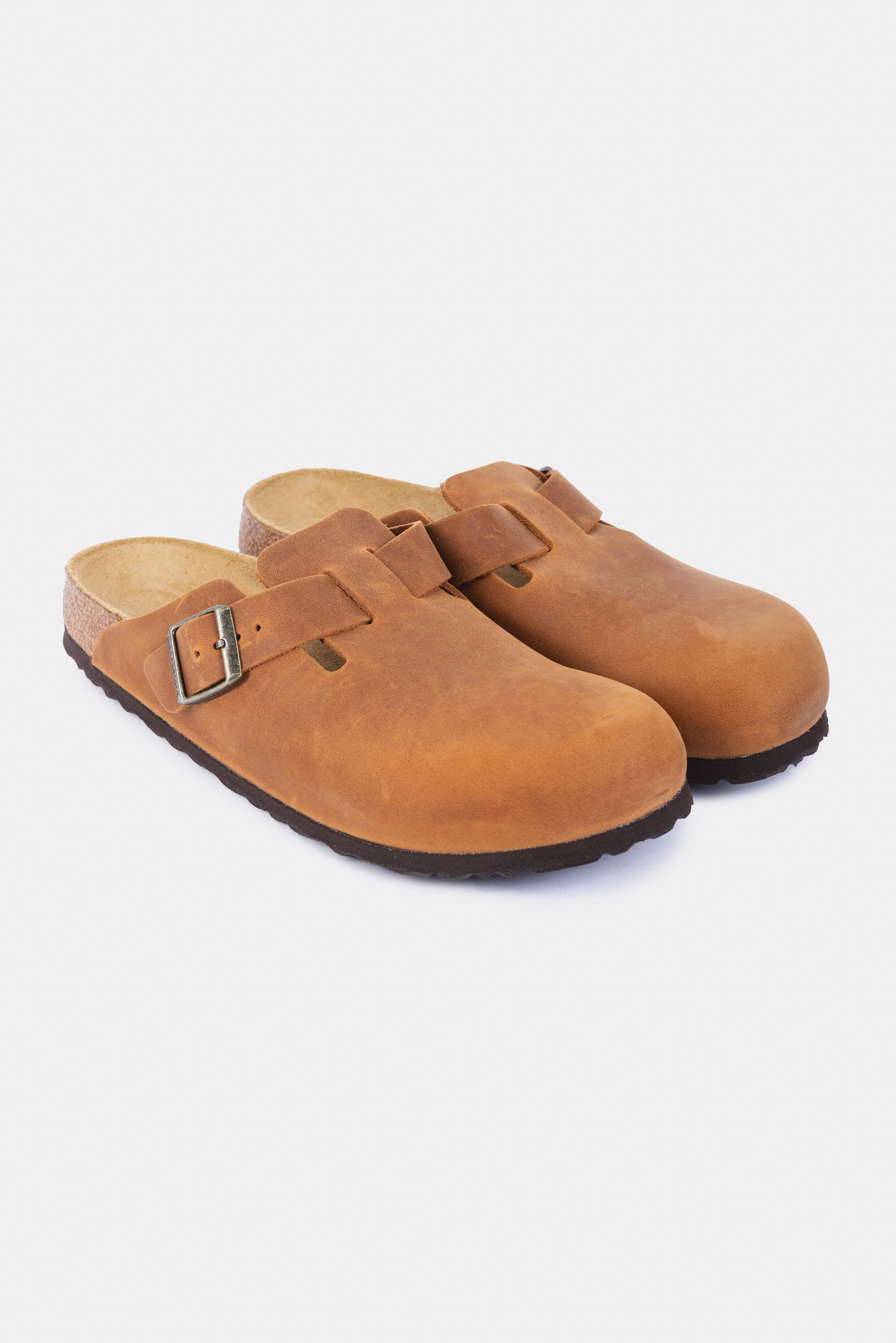 BOSTON OILED LEATHER - Cognac
