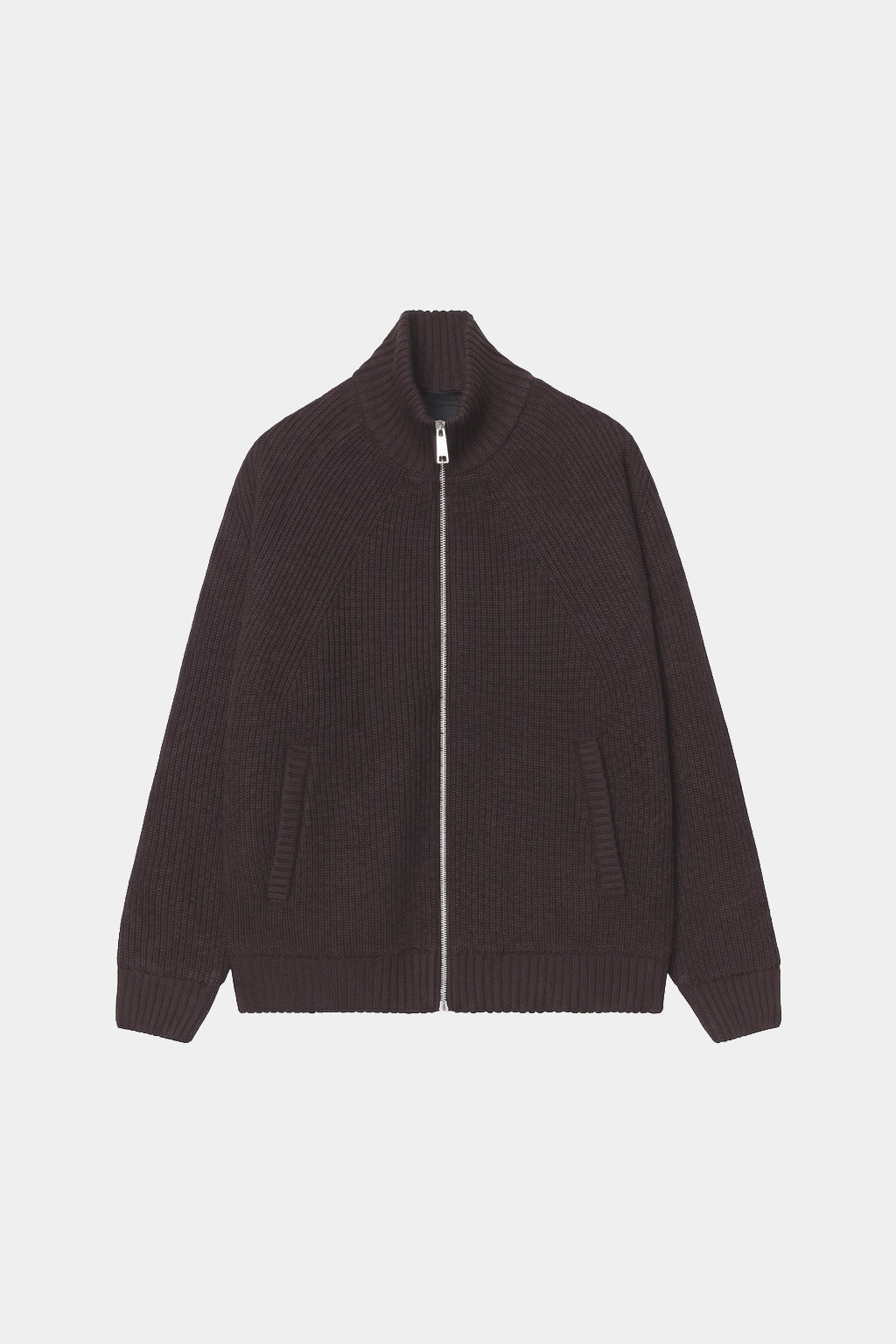 BANLEY SWEATER JACKET - Palisander