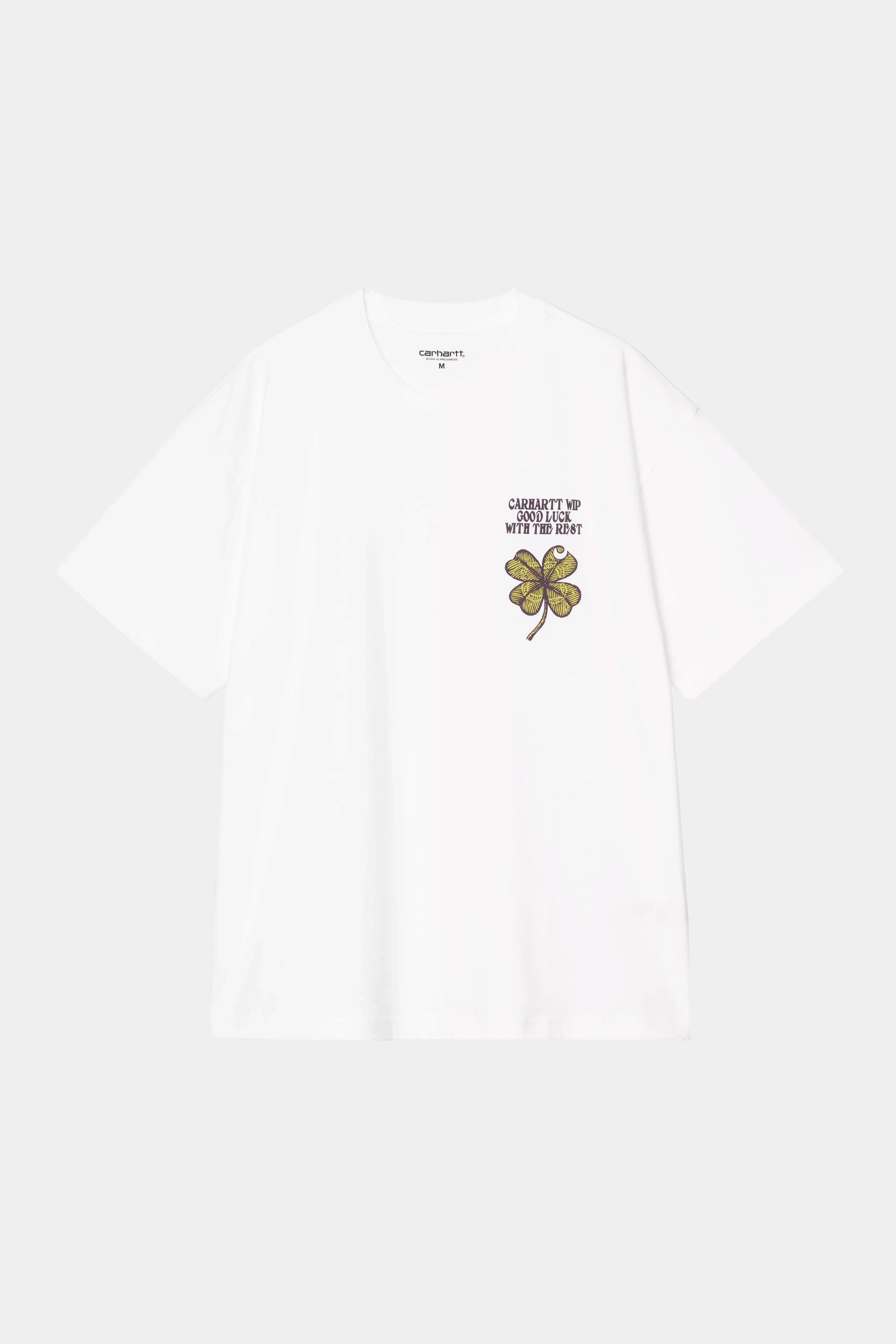 CLOVER TEE - White