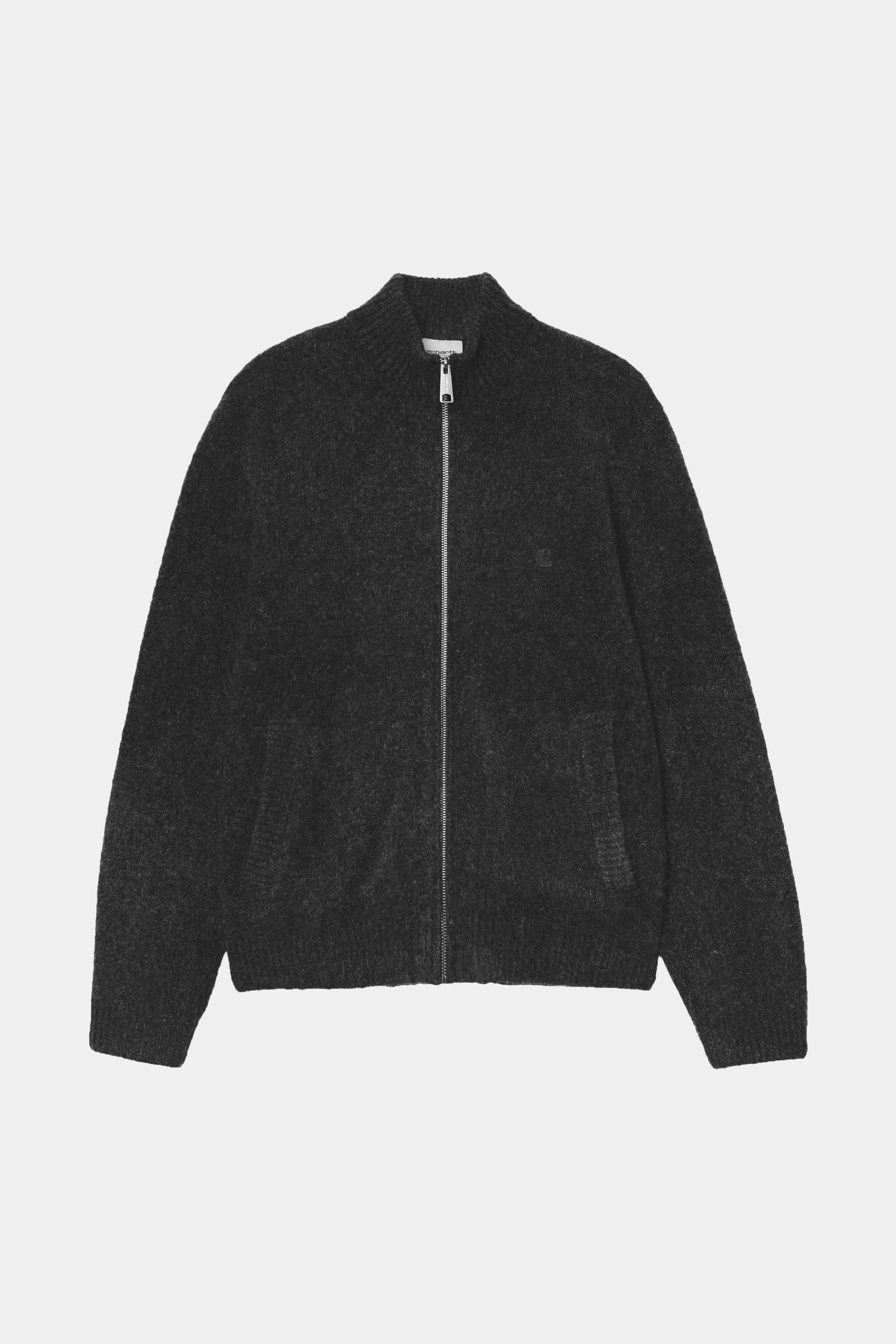 CURTIS SWEATER JACKET - Tangled Black