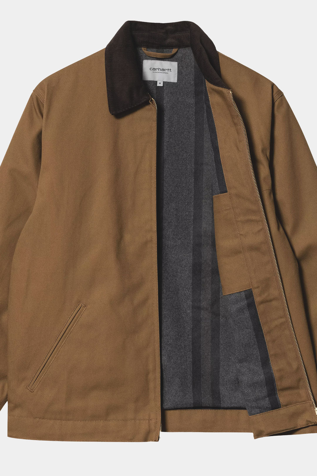 DETROIT JACKET - Hamilton brown rigid