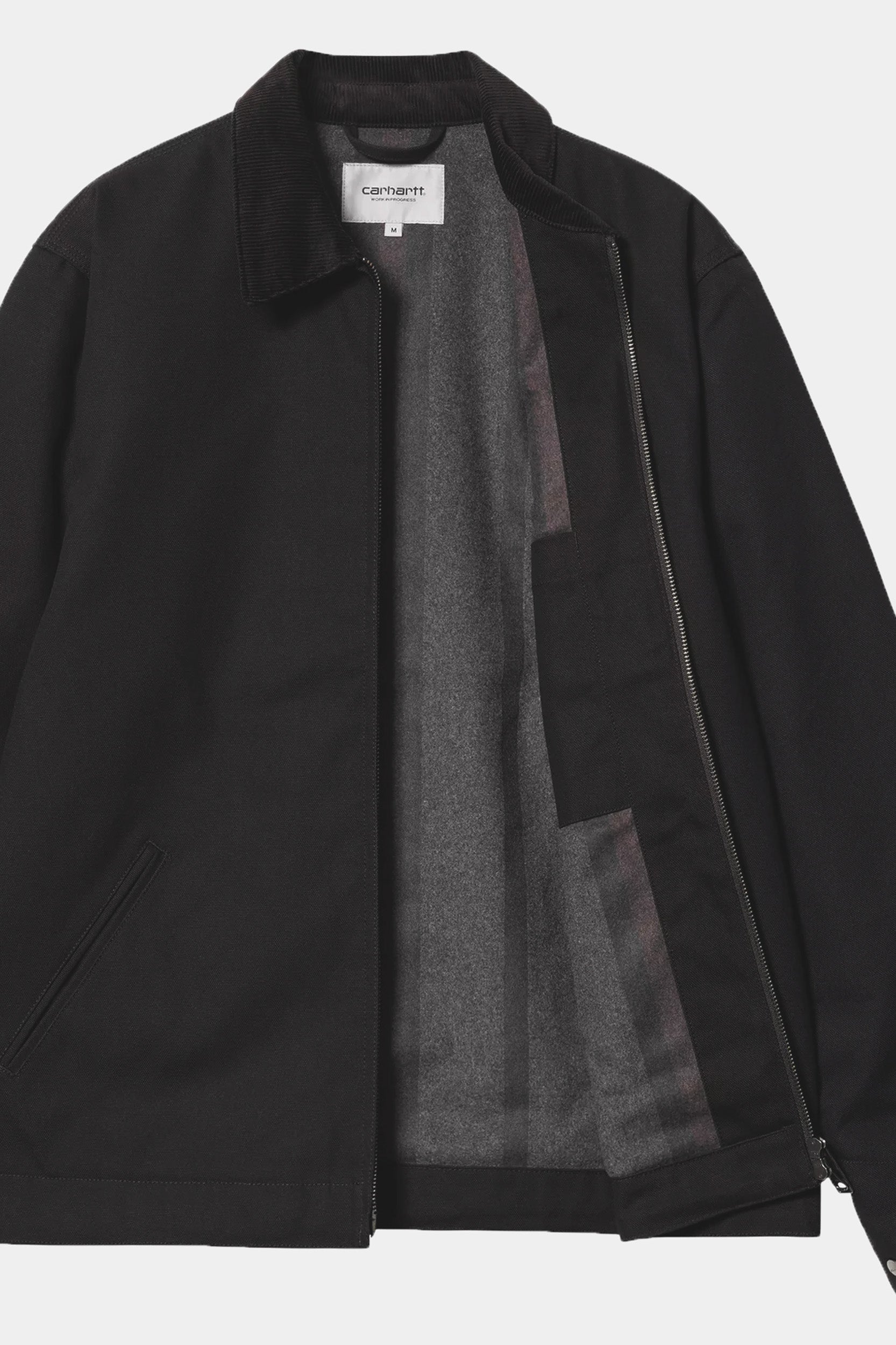 DETROIT JACKET - Black / Black - Rigid
