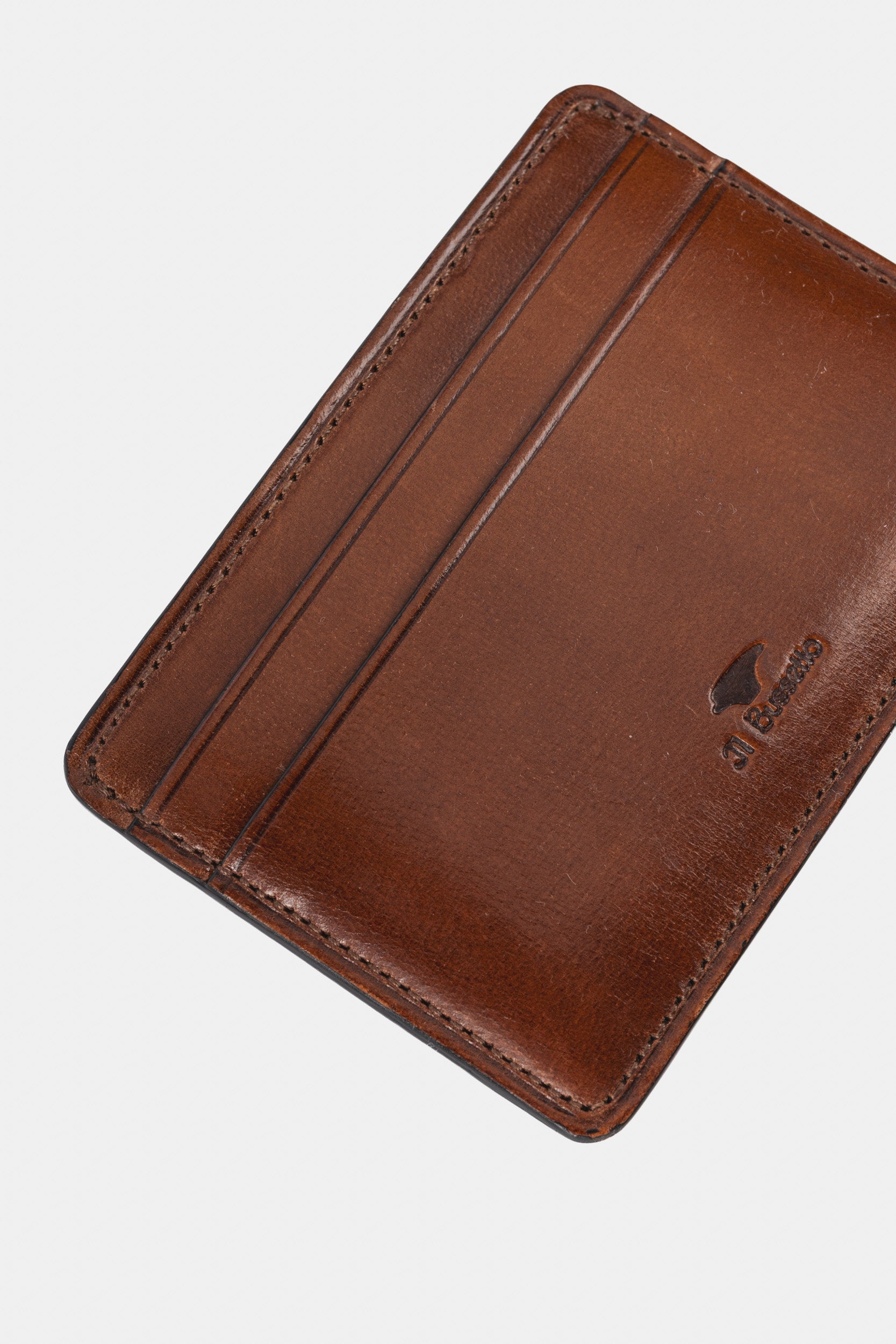 Card holder for 4 cards - Cappuccino