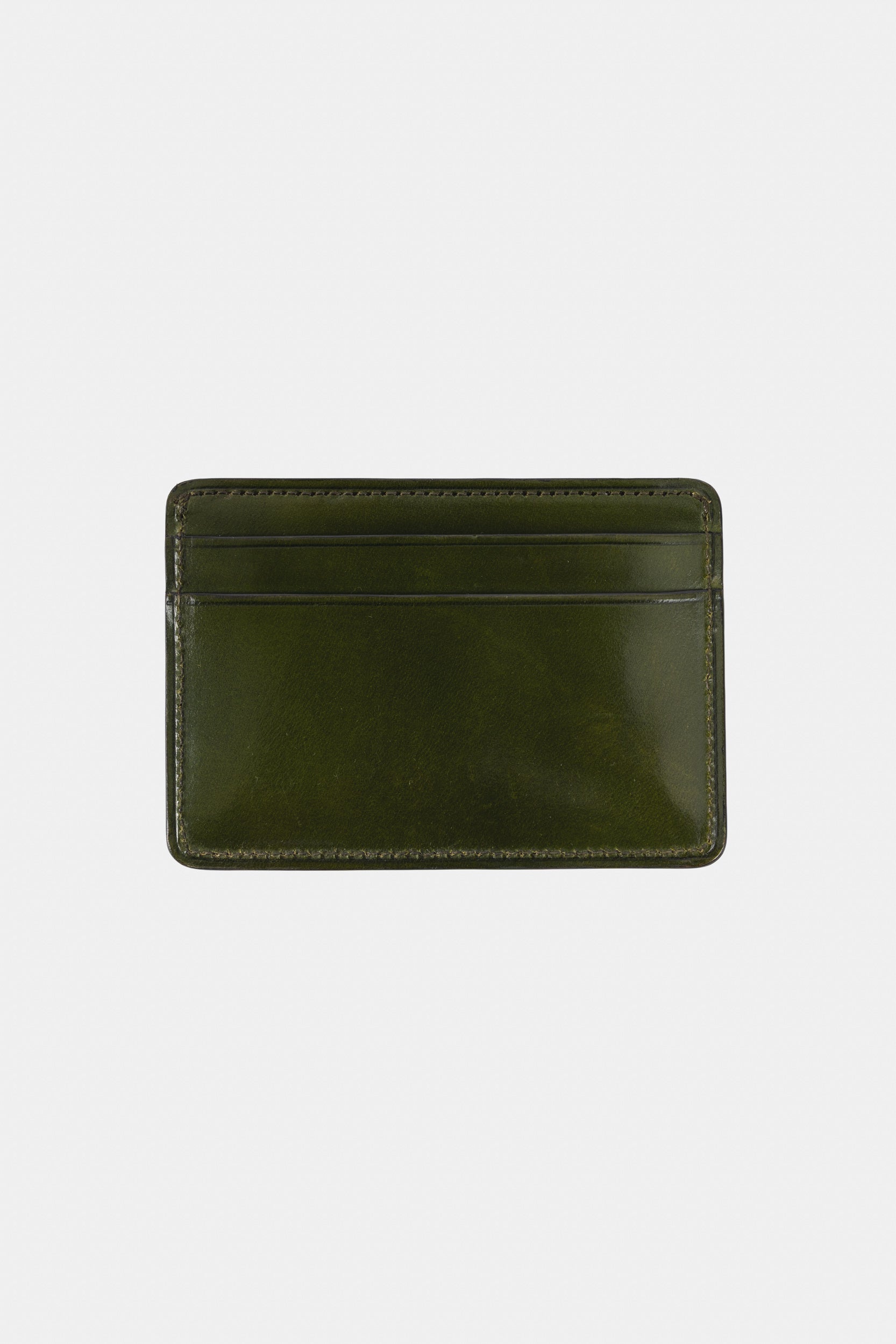 Card holder for 4 cards - Dark green
