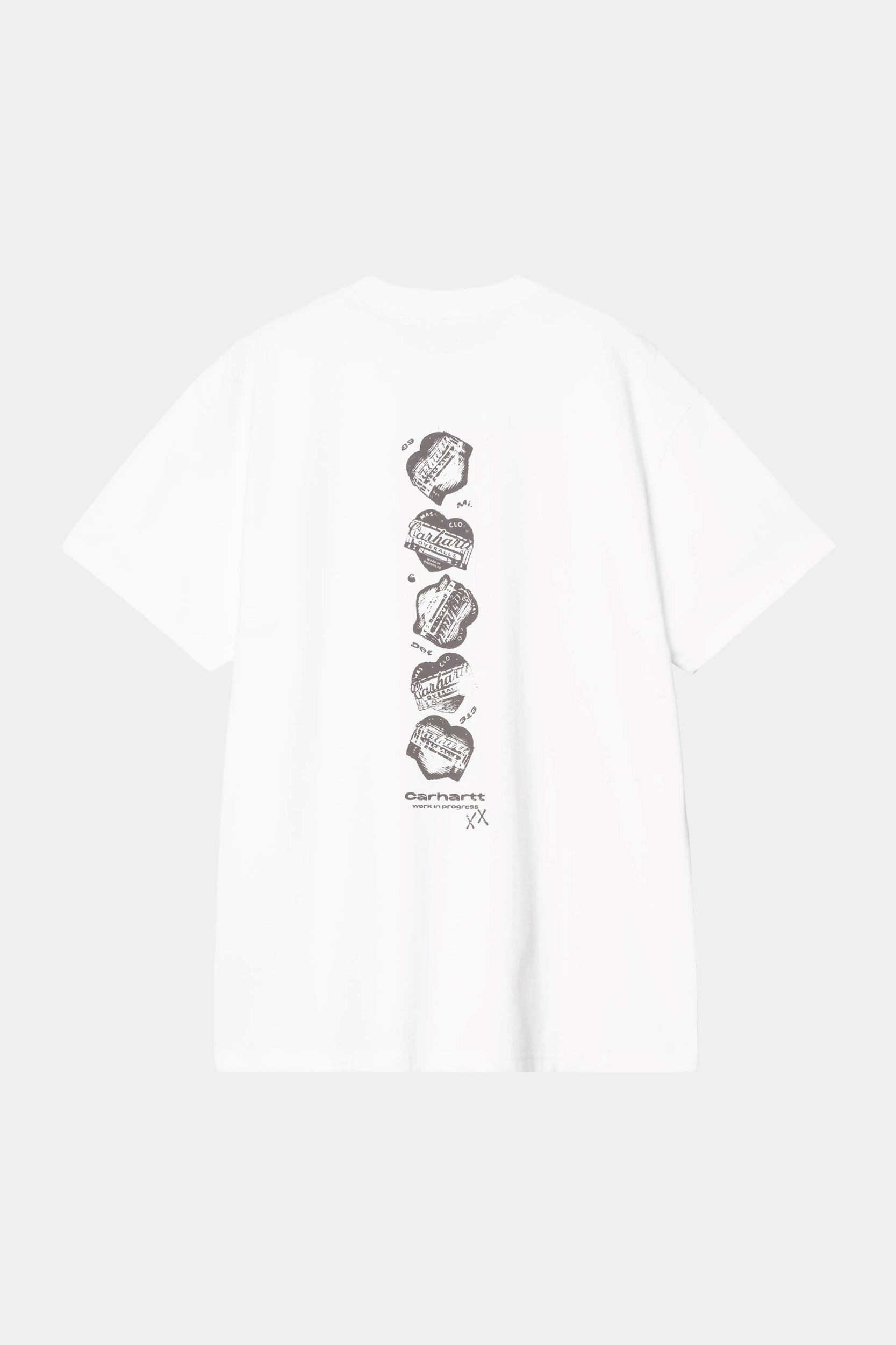 GARBLE TEE - White