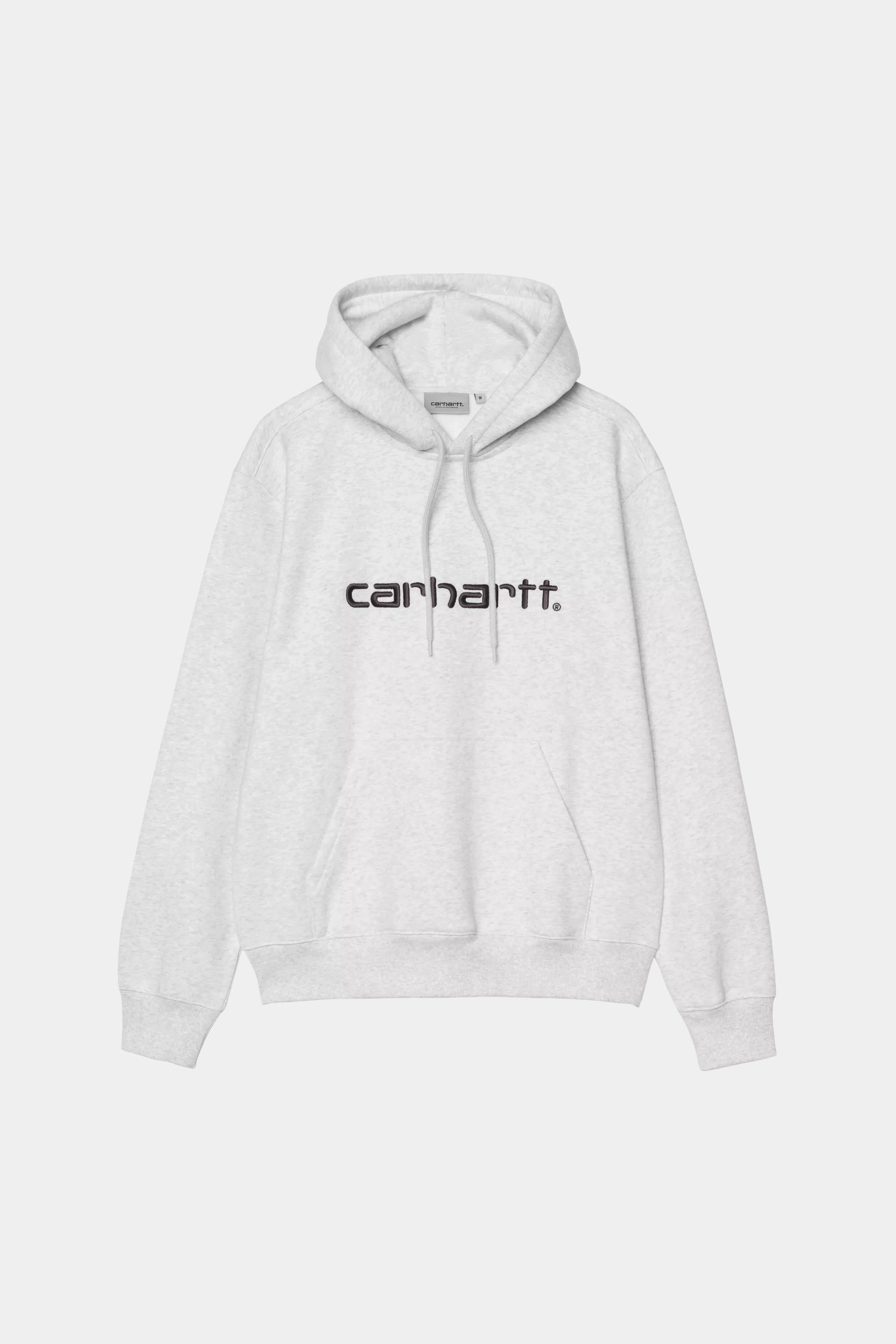 HOODED CARHARTT SWEATSHIRT - Ash Heather / Graphite