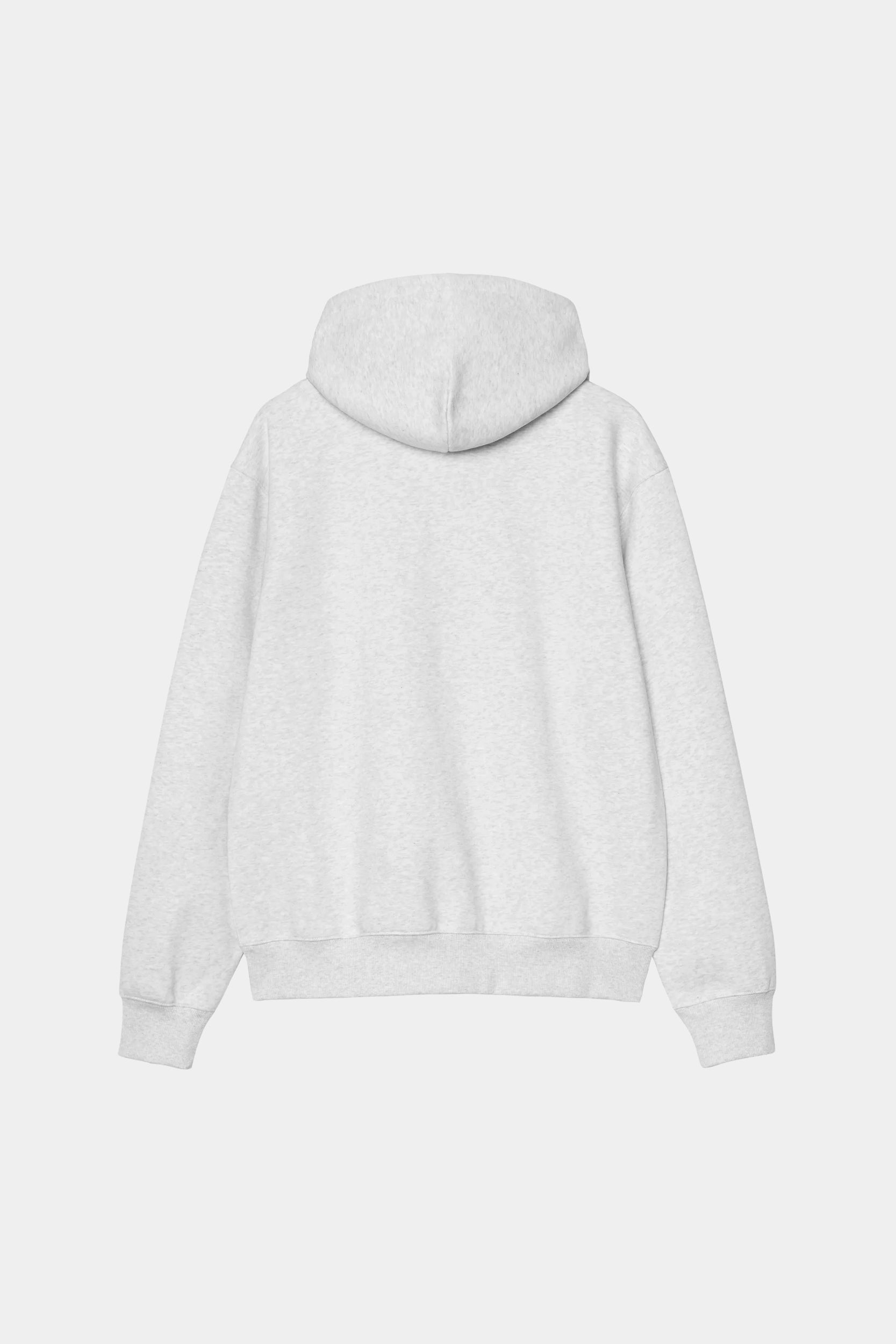 HOODED CARHARTT SWEATSHIRT - Ash Heather / Graphite