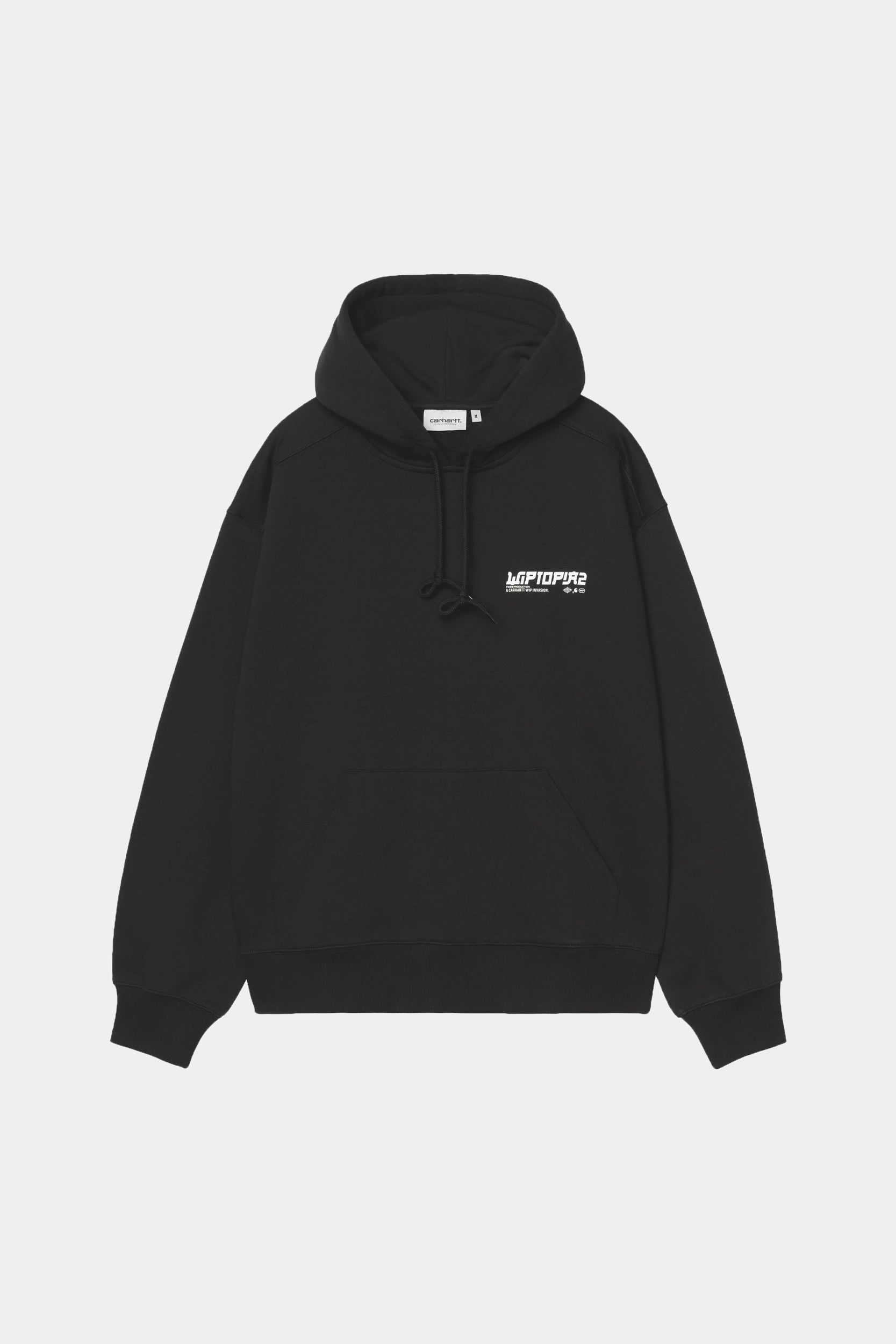 HOODED WIPTOPIA 2 SWEAT - Black