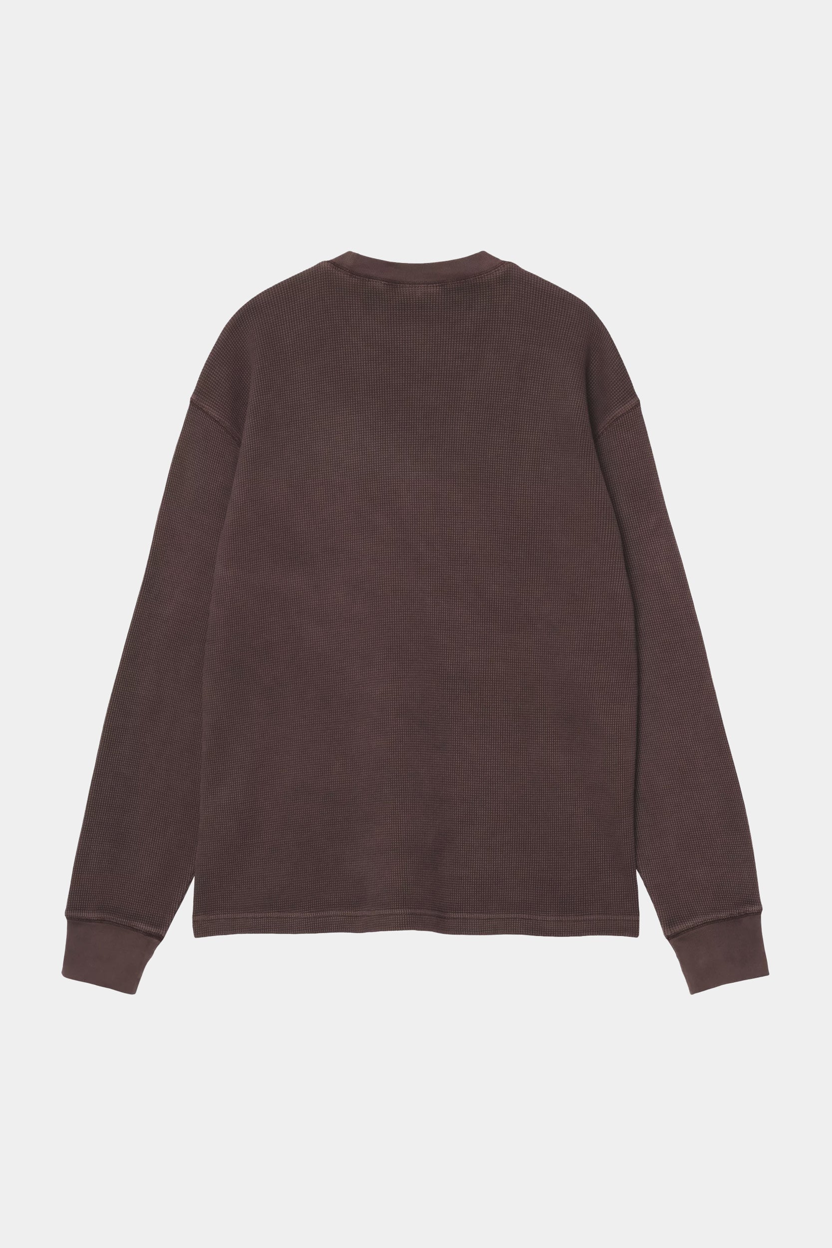 VISTA WAFFLE LS TEE - Rosewood
