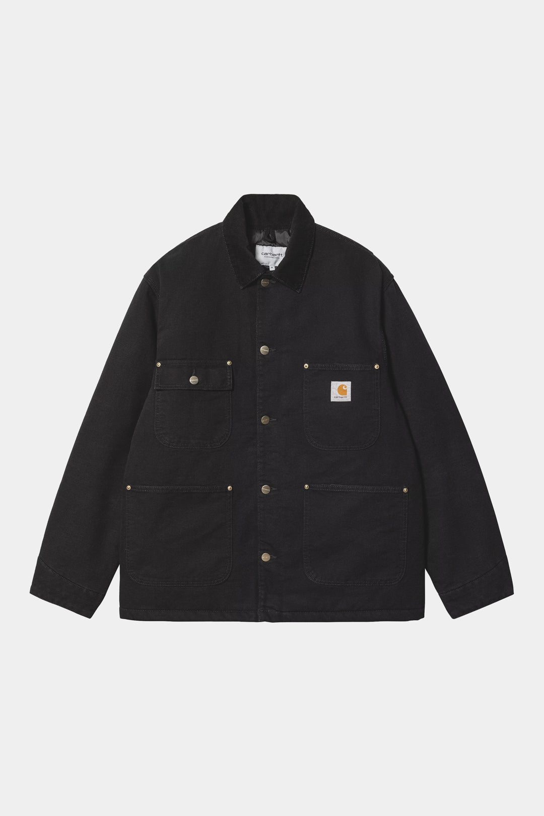 OG CHORE COAT - Black stone canvas