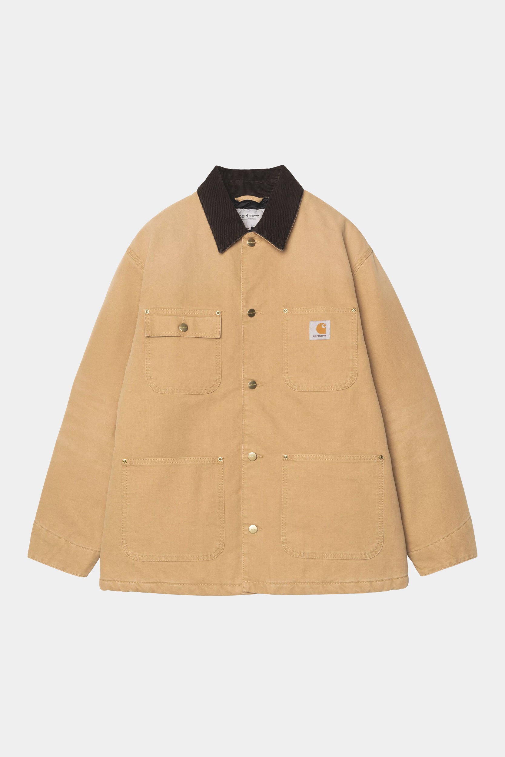 OG CHORE COAT - WIP Dusty H / Tobacco - Stone canvas