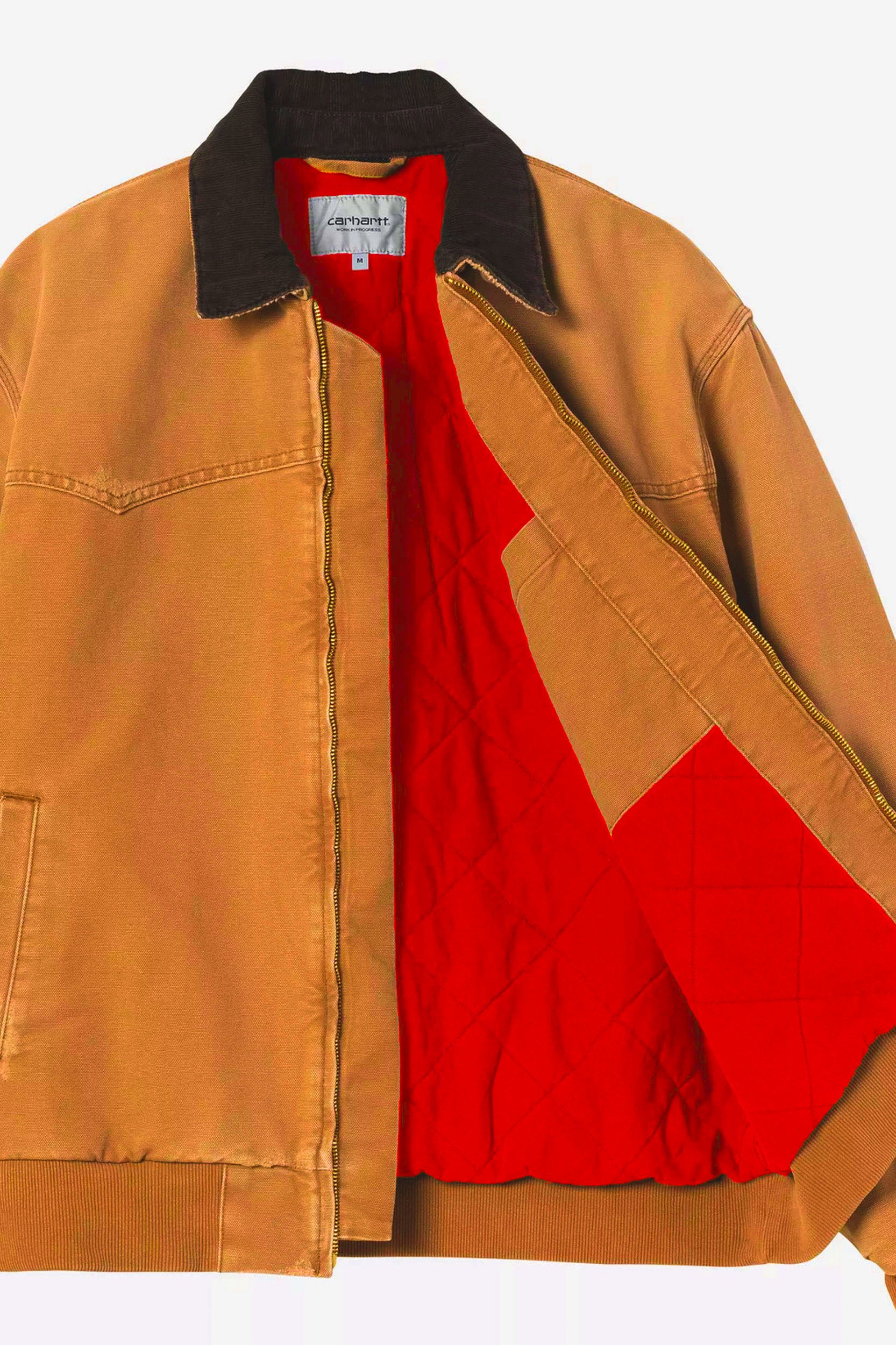 OG SANTA FE JACKET - Hamilton brown grind wash