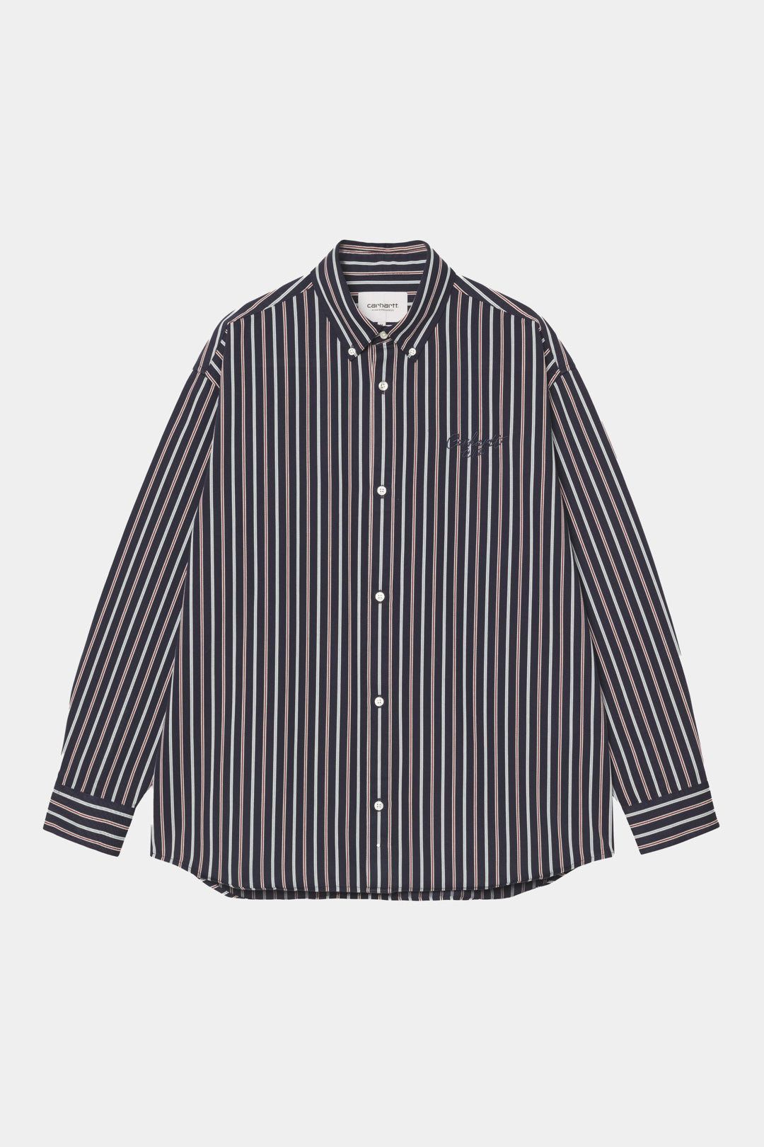 PALANCE SHIRT - Stripes dark navy