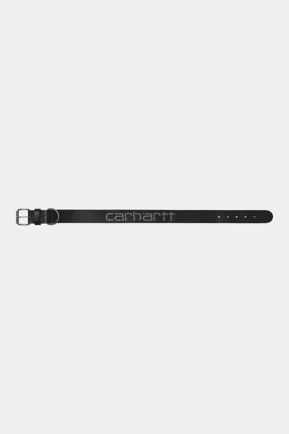 SCRIPT STUDS DOG COLLAR - M/L - Black