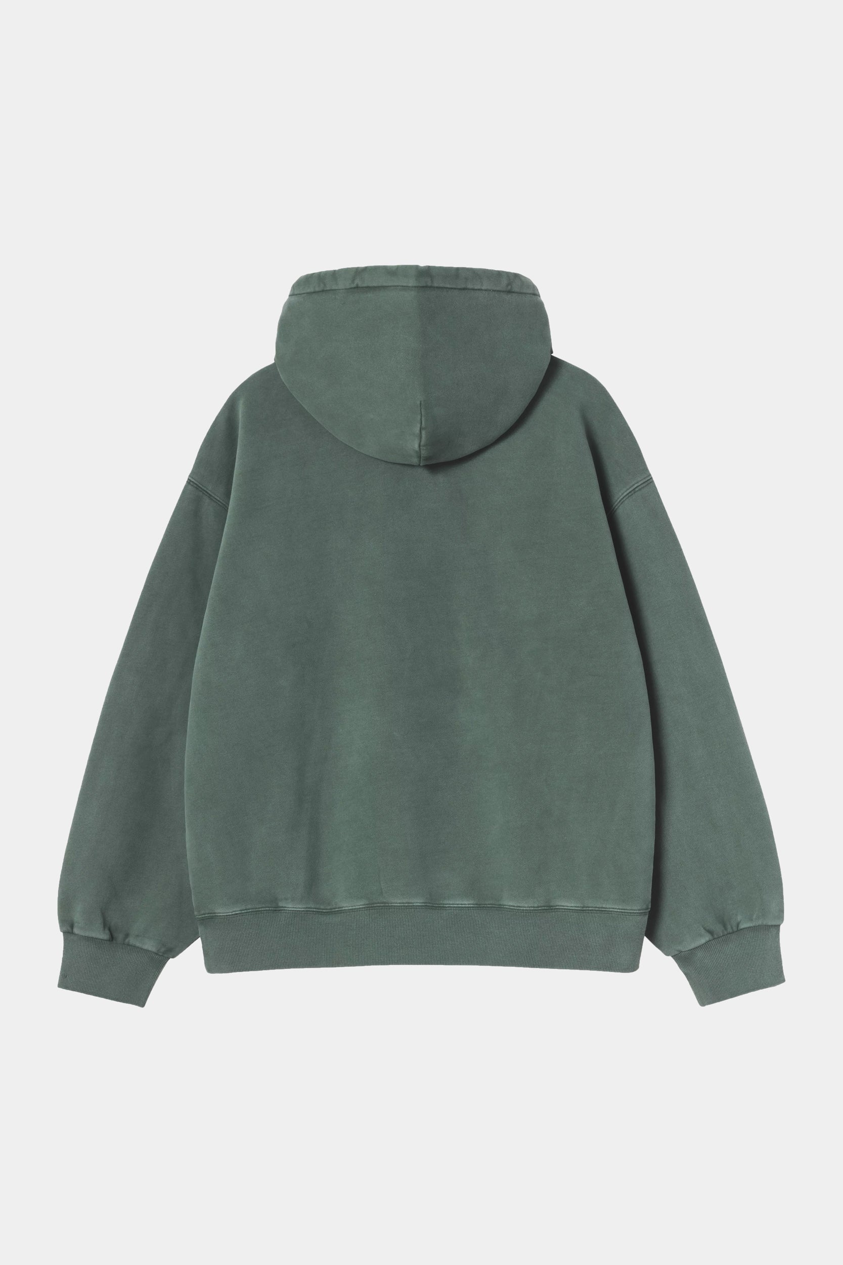 HOODED VISTA SWEAT - Dark scarab