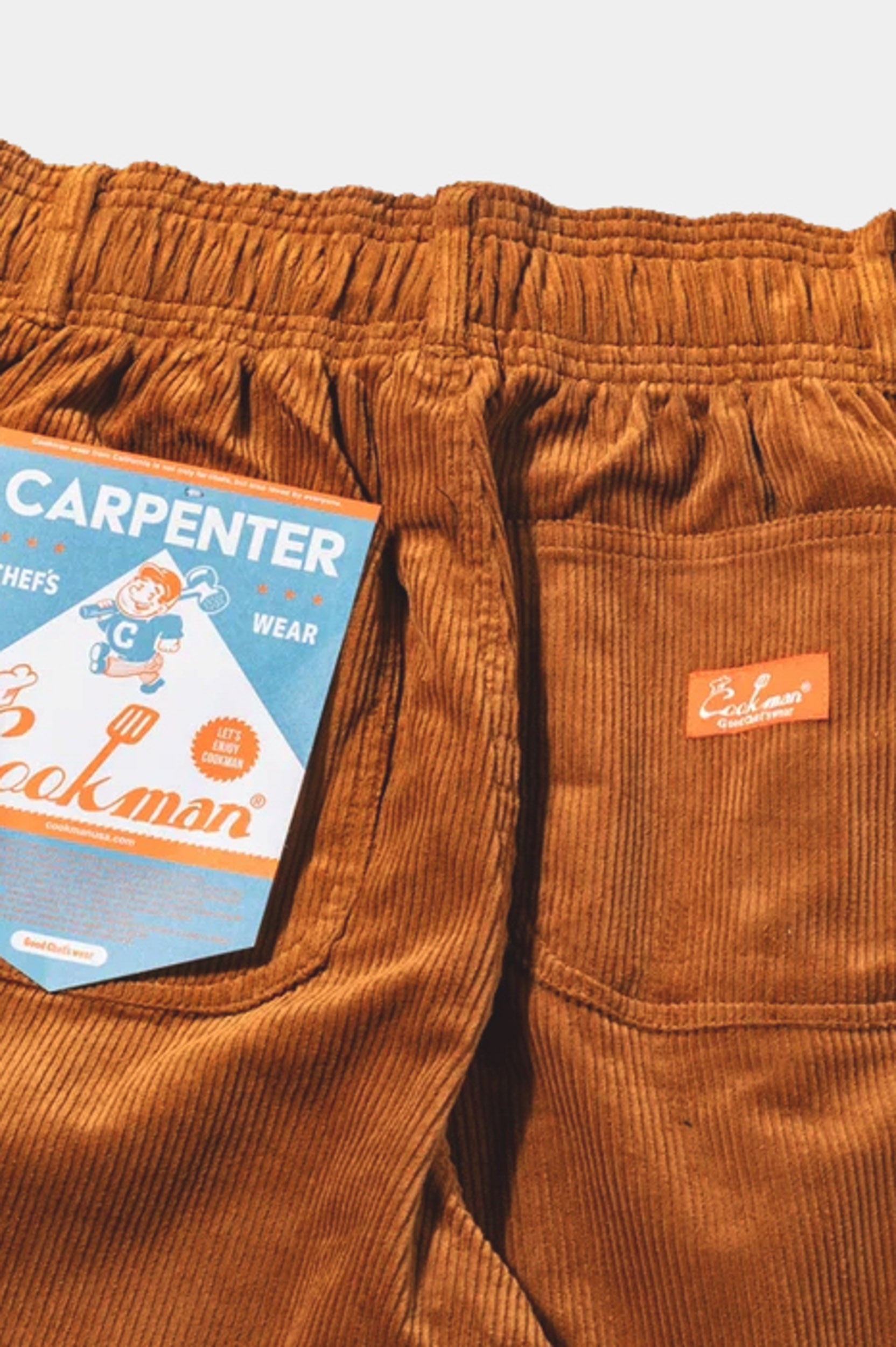 CARPENTER PANT CORDUROY - Brown