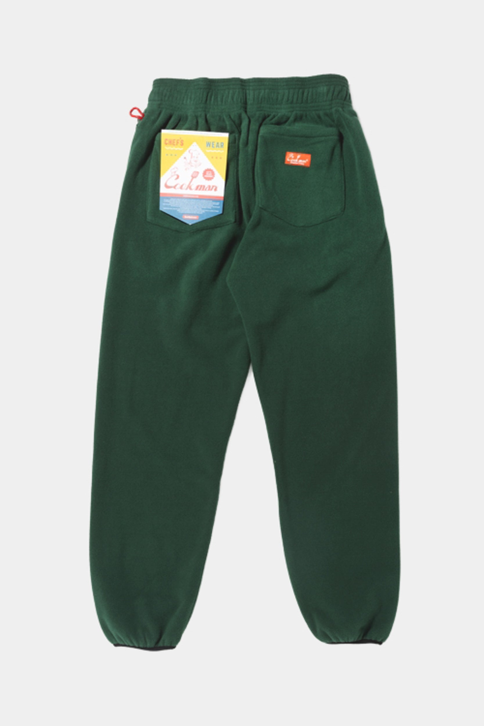 CHEF PANT FLEECE - Dark Green