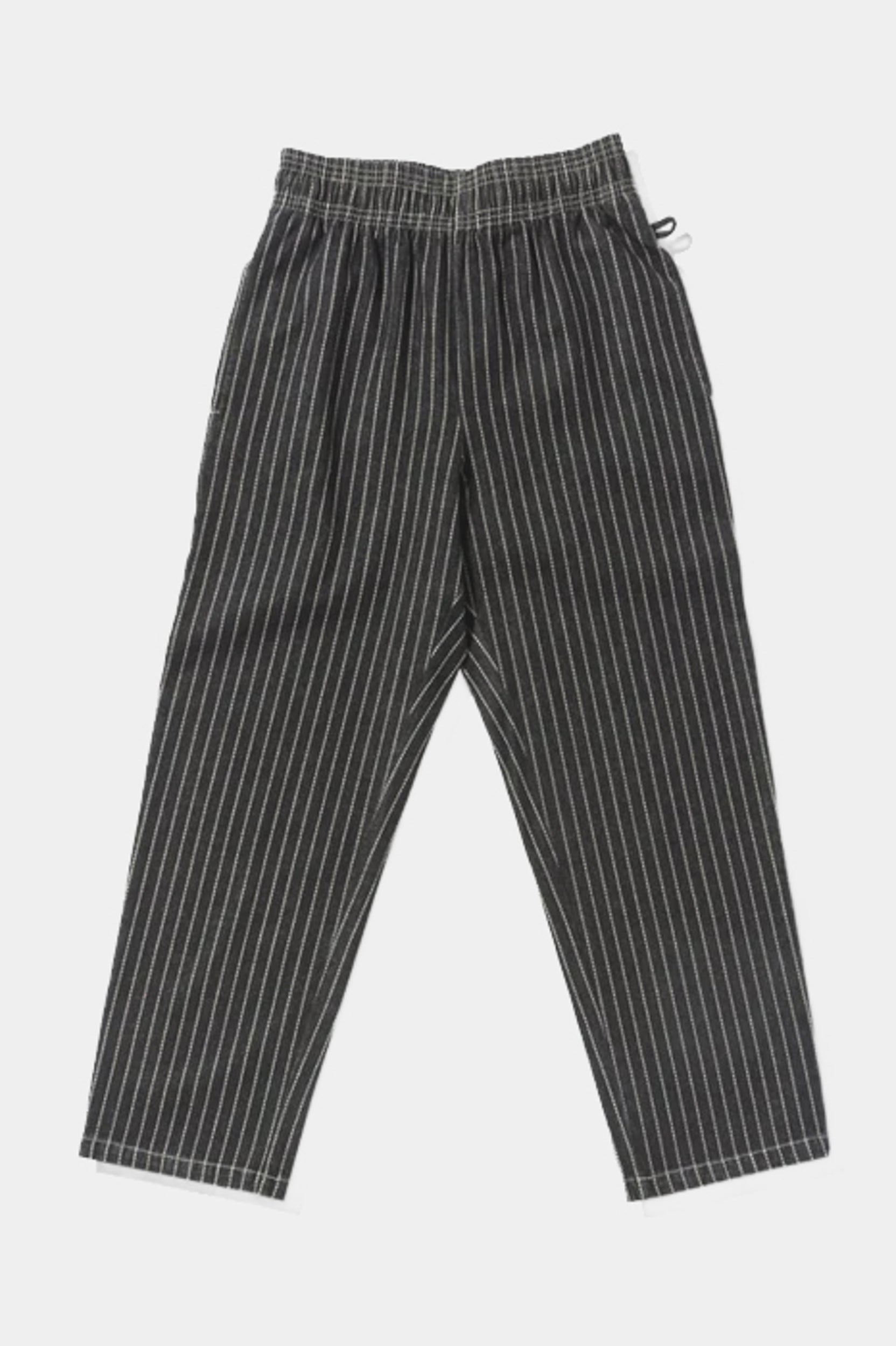 CHEF PANT SEMIWIDE - Wabash Denim Black