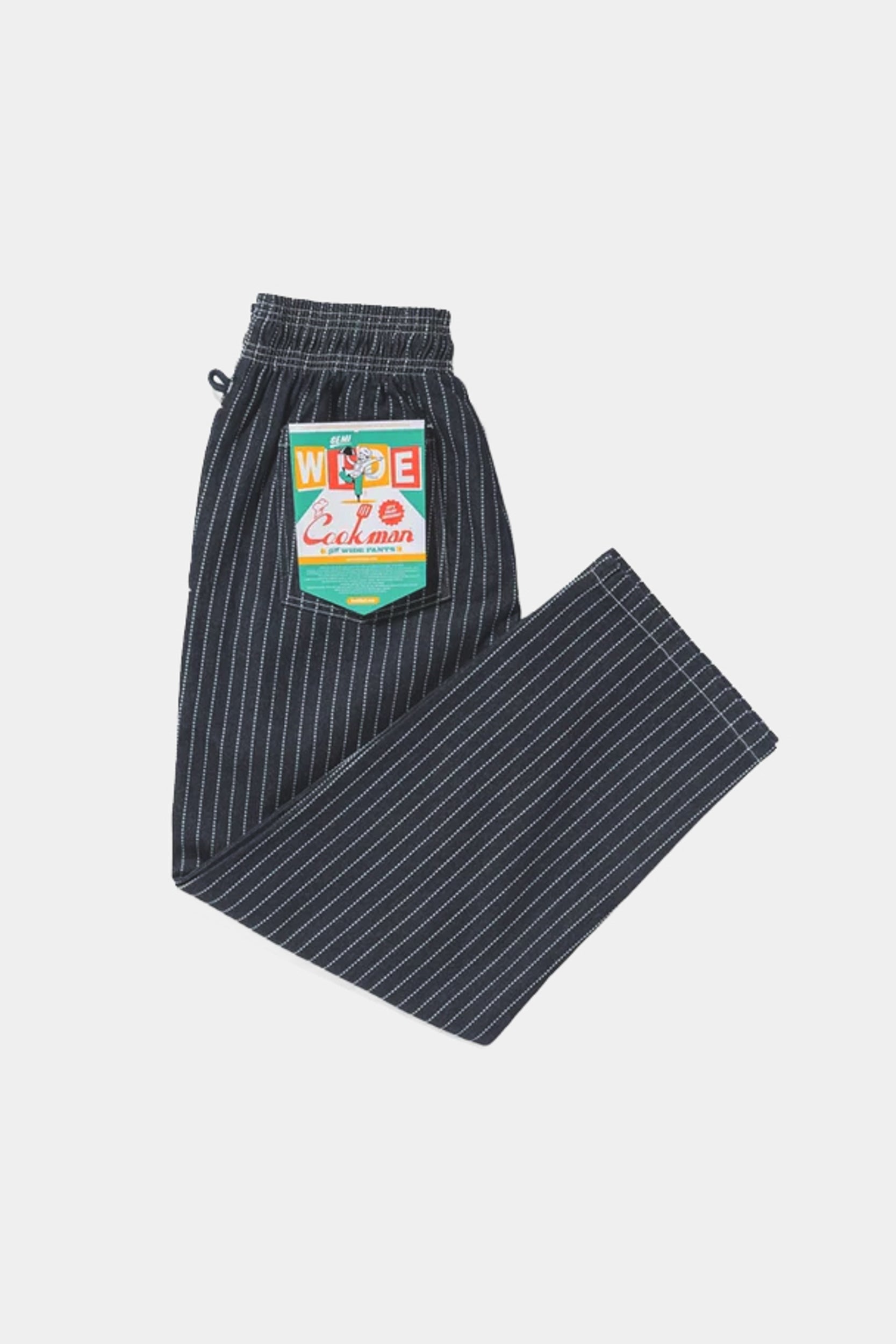 CHEF PANT SEMIWIDE - Wabash Denim Navy