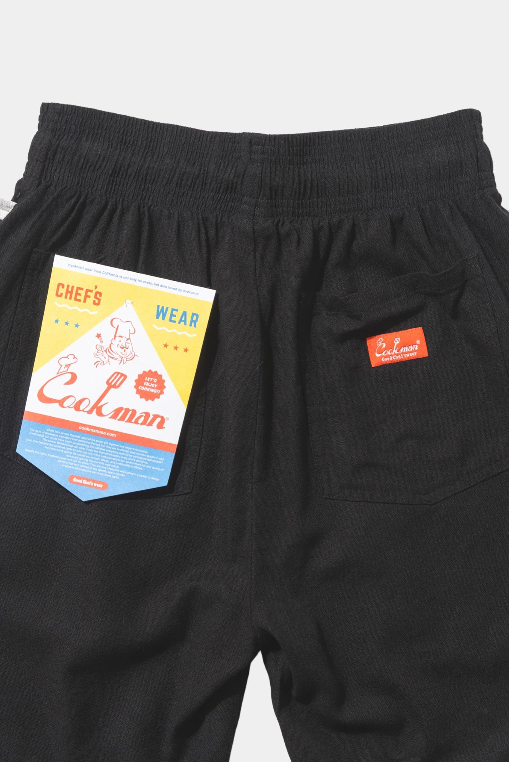 CHEF SHORT - Linen black