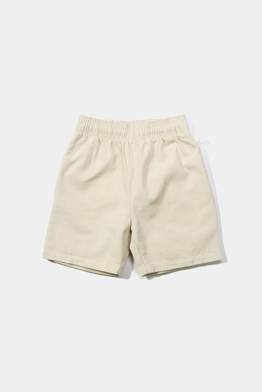 CHEF SHORT - Natural denim