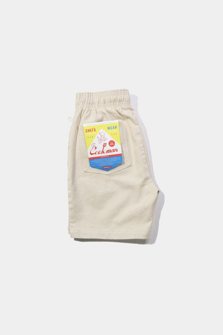 CHEF SHORT - Natural denim