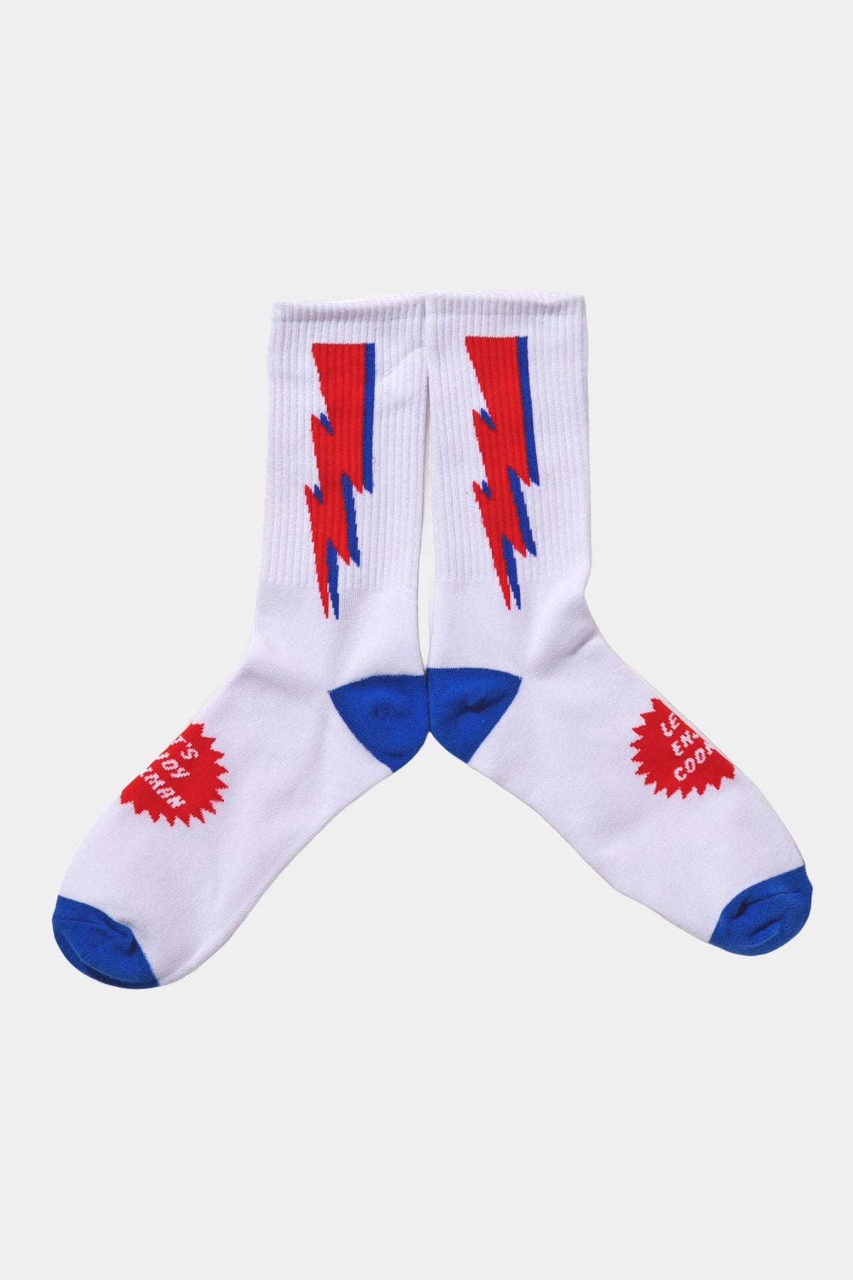 RIB CREW SOCKS - Lightning white