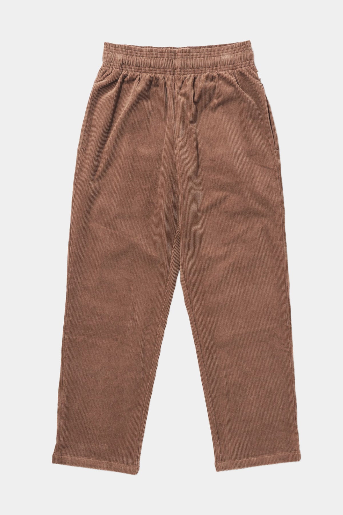 CHEF PANTS SEMIWIDE - Corduroy cocoa