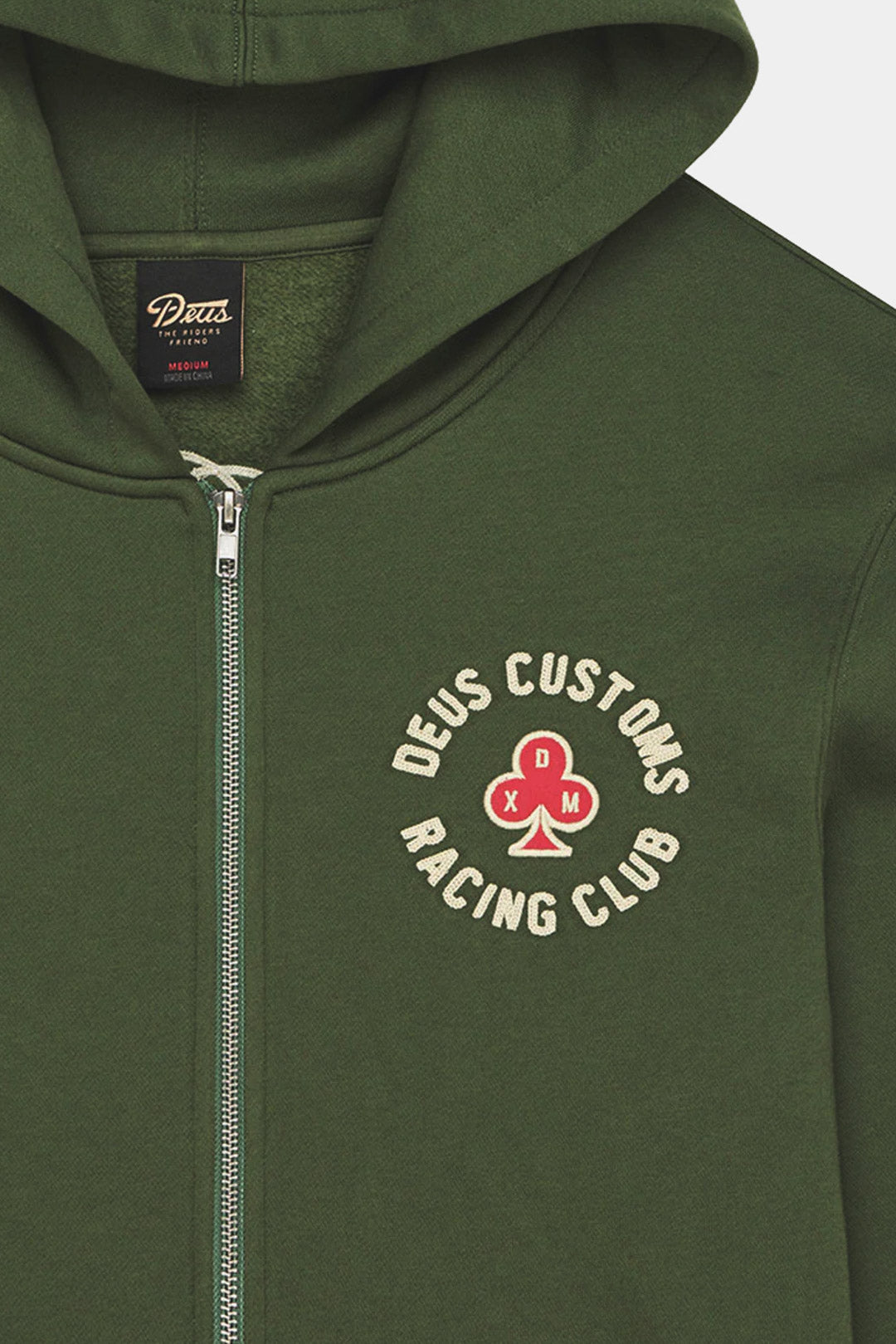 BASTO ZIP HOODIE - Cypress Green