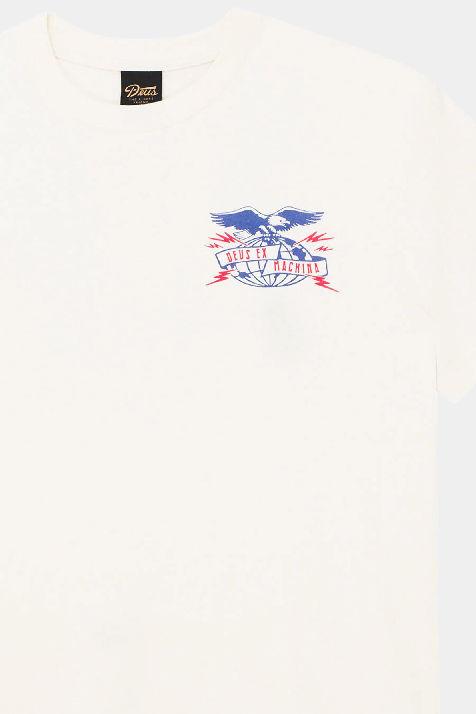 CLAW-SOME WHIZZ TEE - Dirty White