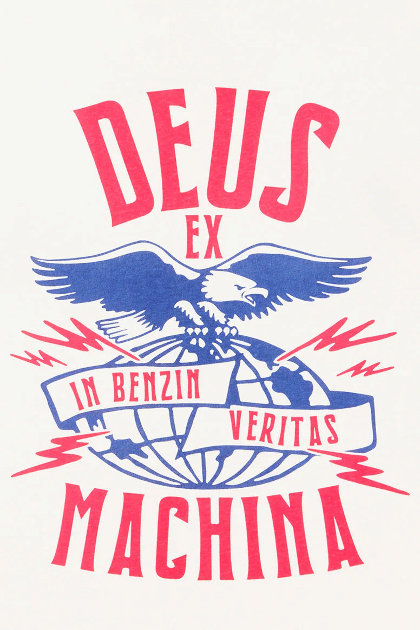 CLAW-SOME WHIZZ TEE - Dirty White