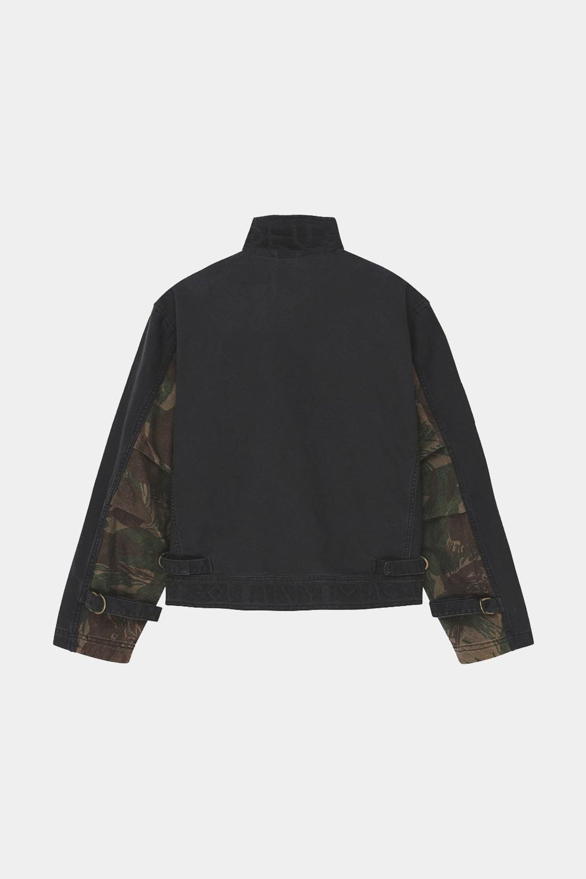 COMMON STATE JACKET - Overdyed anthracite grey