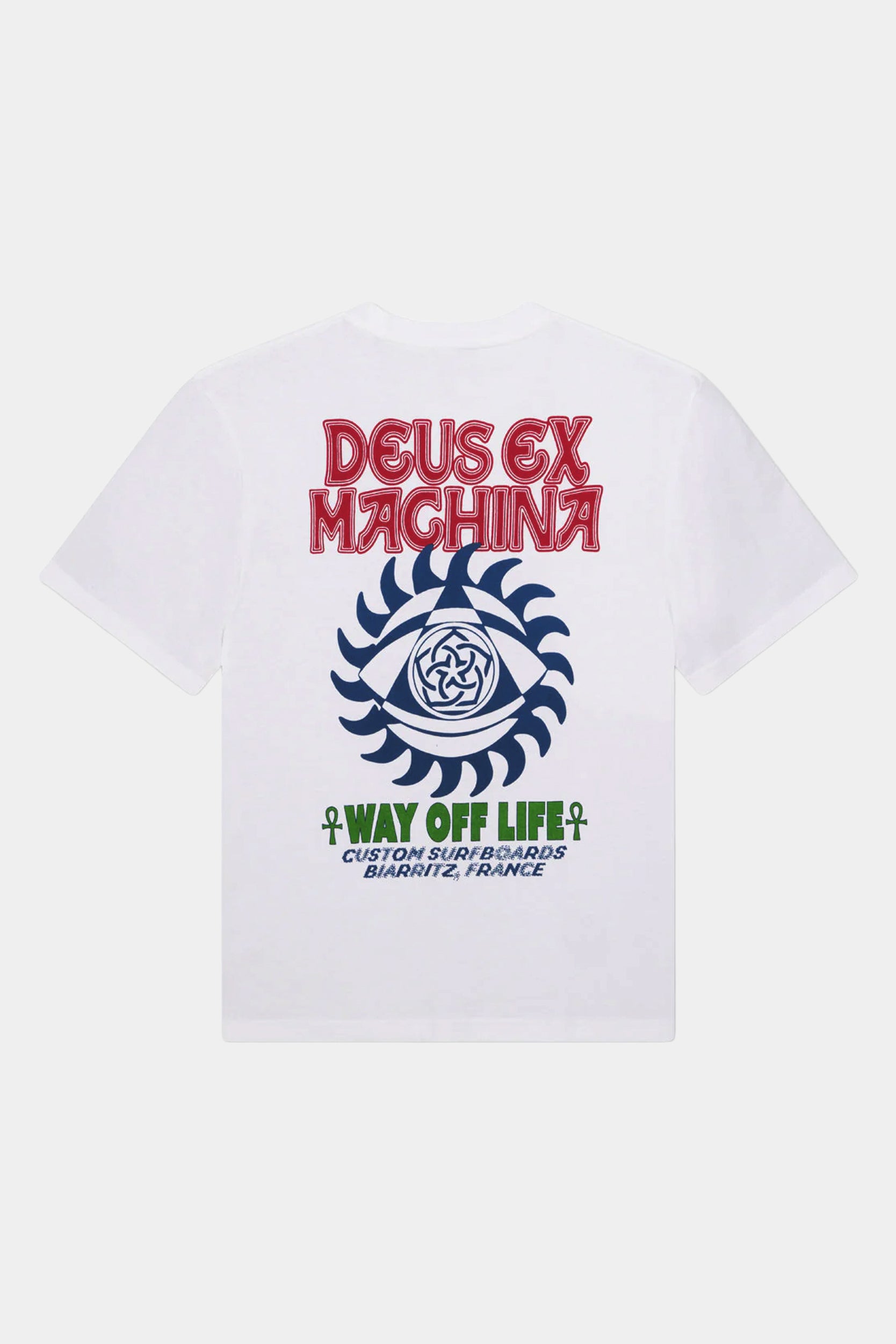 CRANK TEE - Vintage white