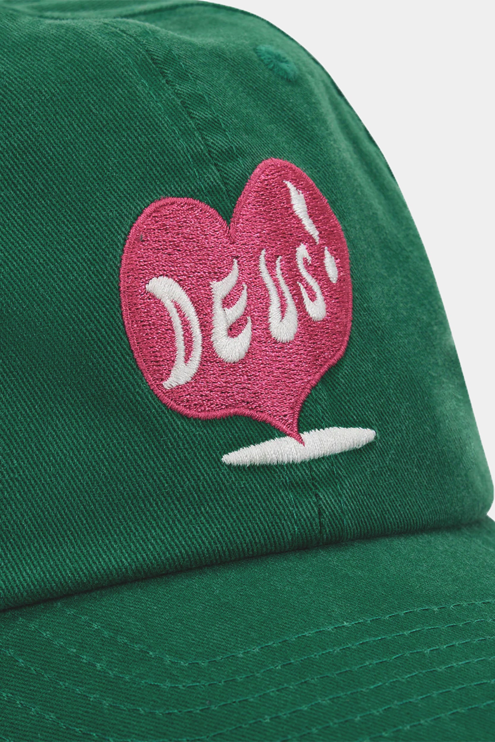 DEEP CUT DAD CAP - Verdant Green