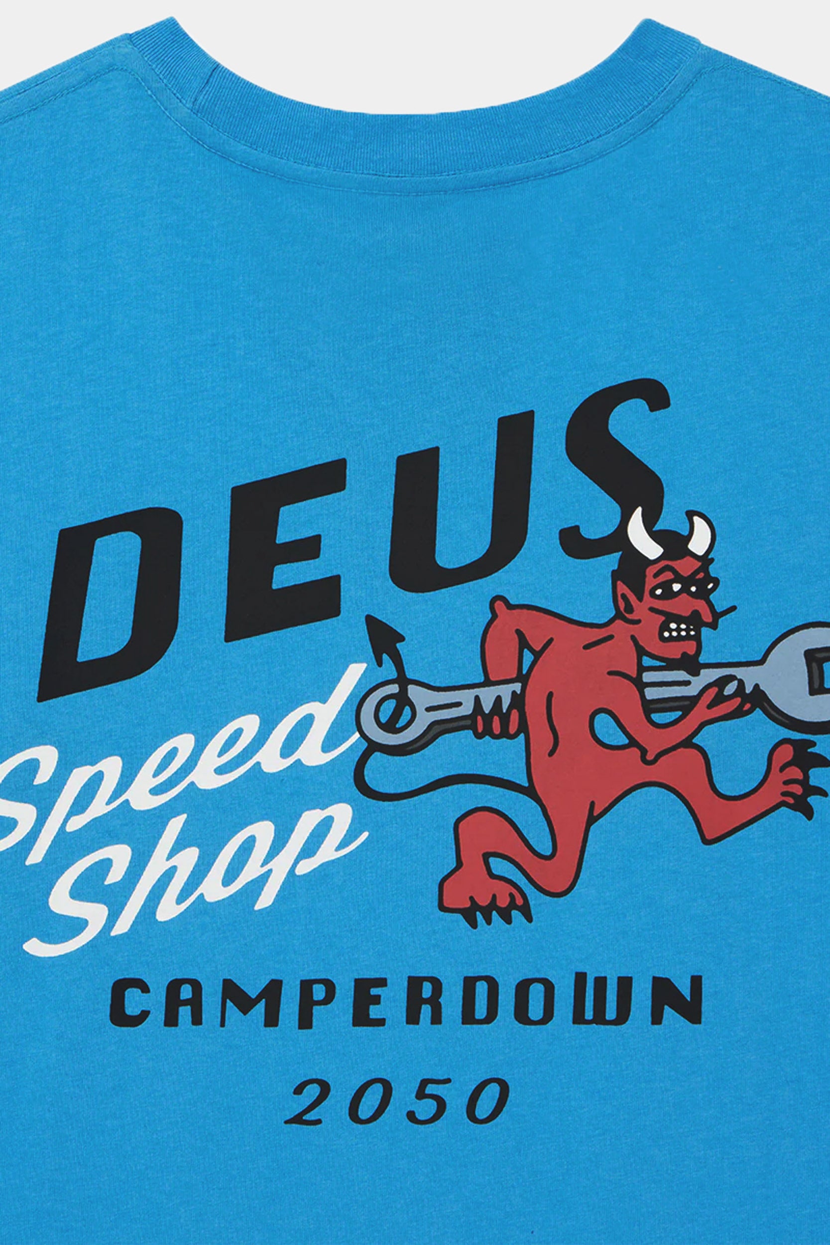 DOGLEG TEE - Bonnie Blue