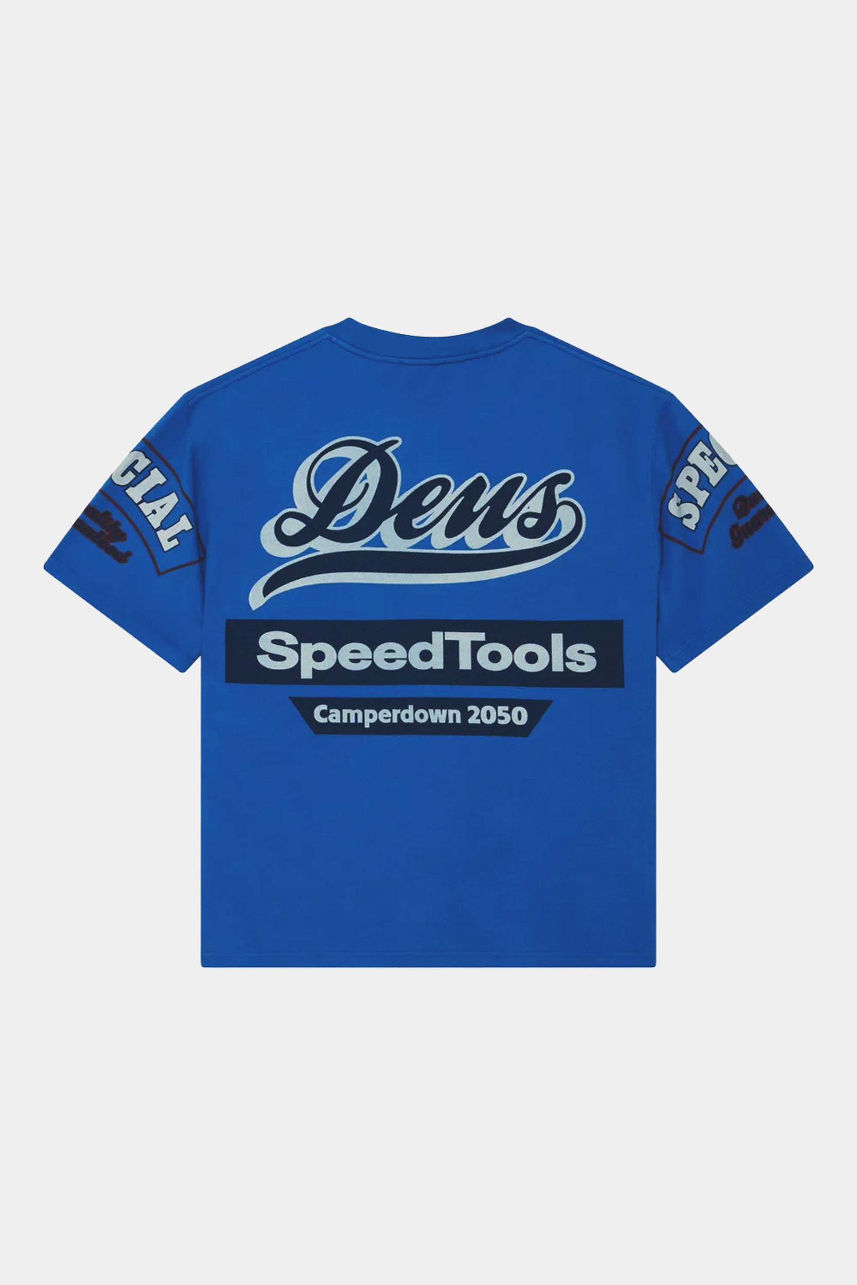 FLOHMARKT OVERSIZED TEE - Daphne blue