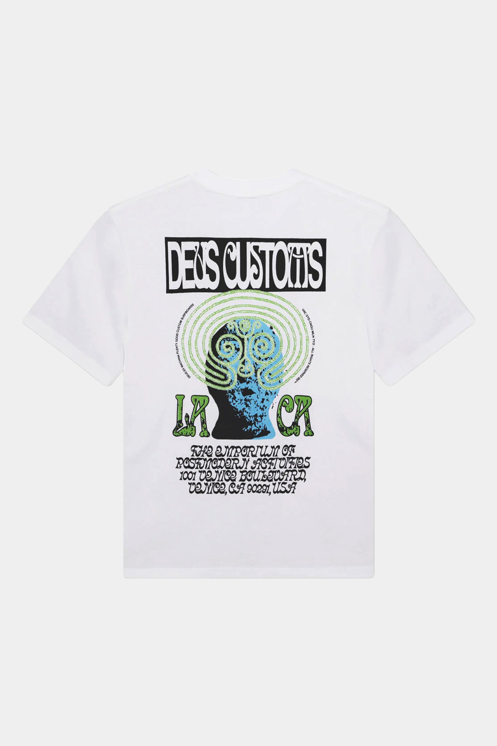 LABYRINTH TEE - Vintage white