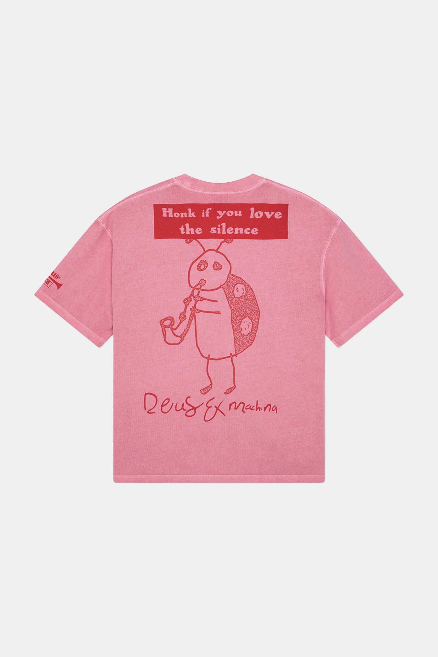 NOISE COMPLAINT TEE - Prism Pink