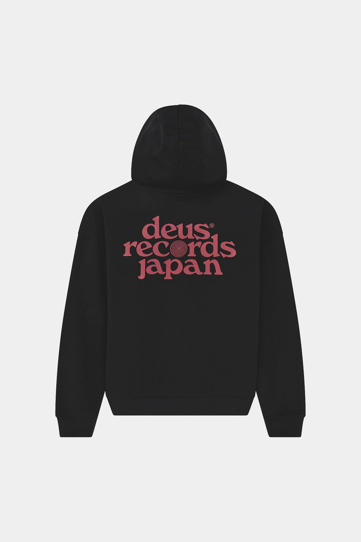 STRATA ZIP HOODIE - Black
