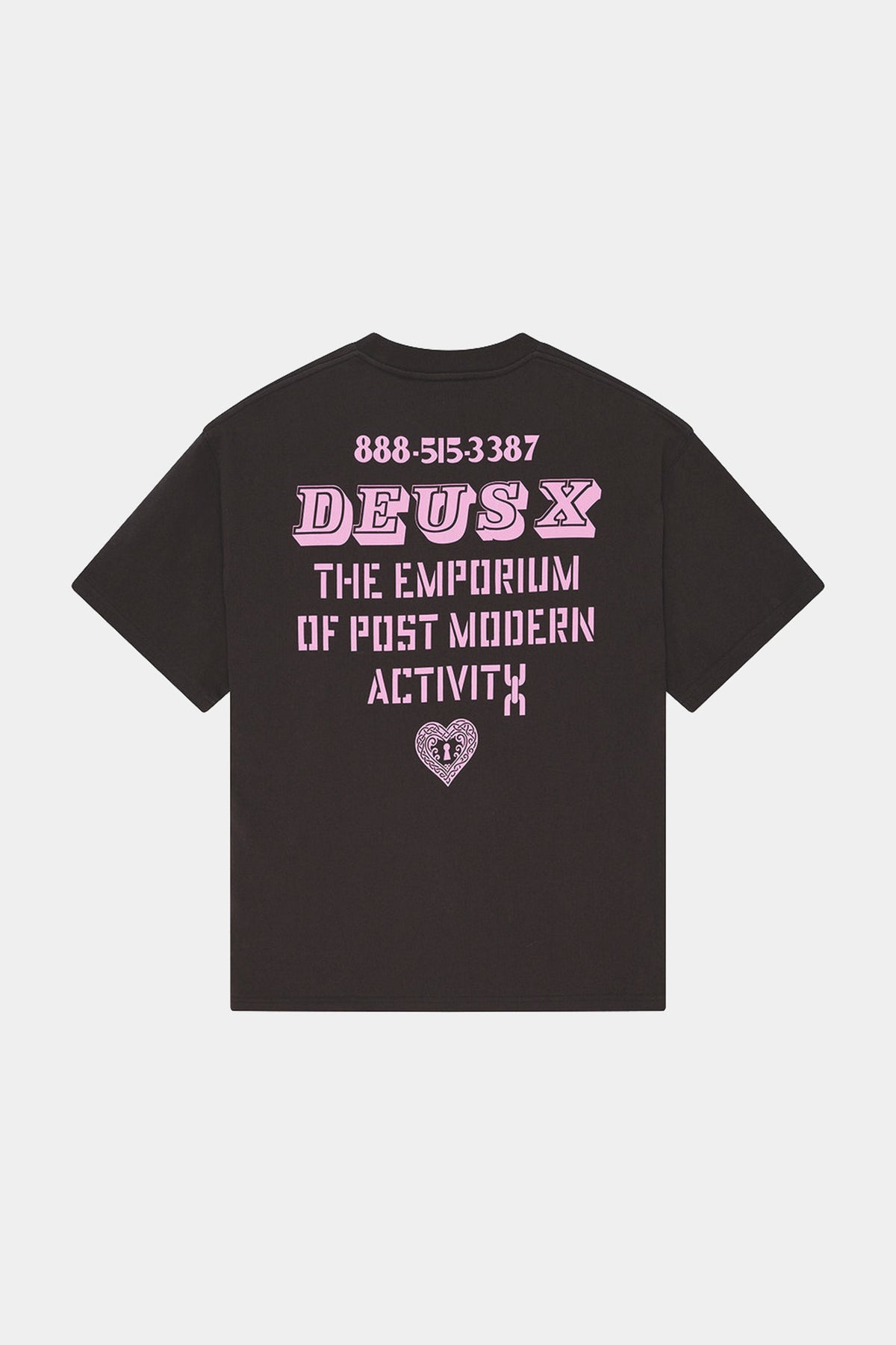 UPSTAIRS OS TEE - Anthracite