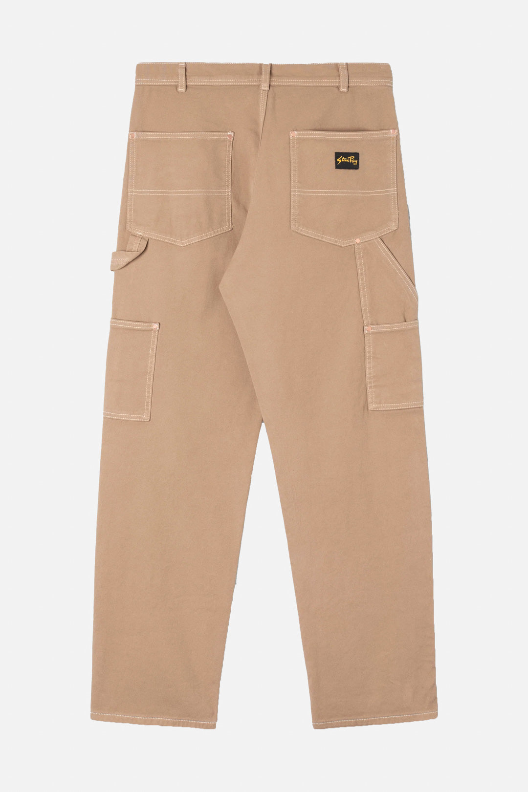 DOUBLE KNEE - Antique khaki duck