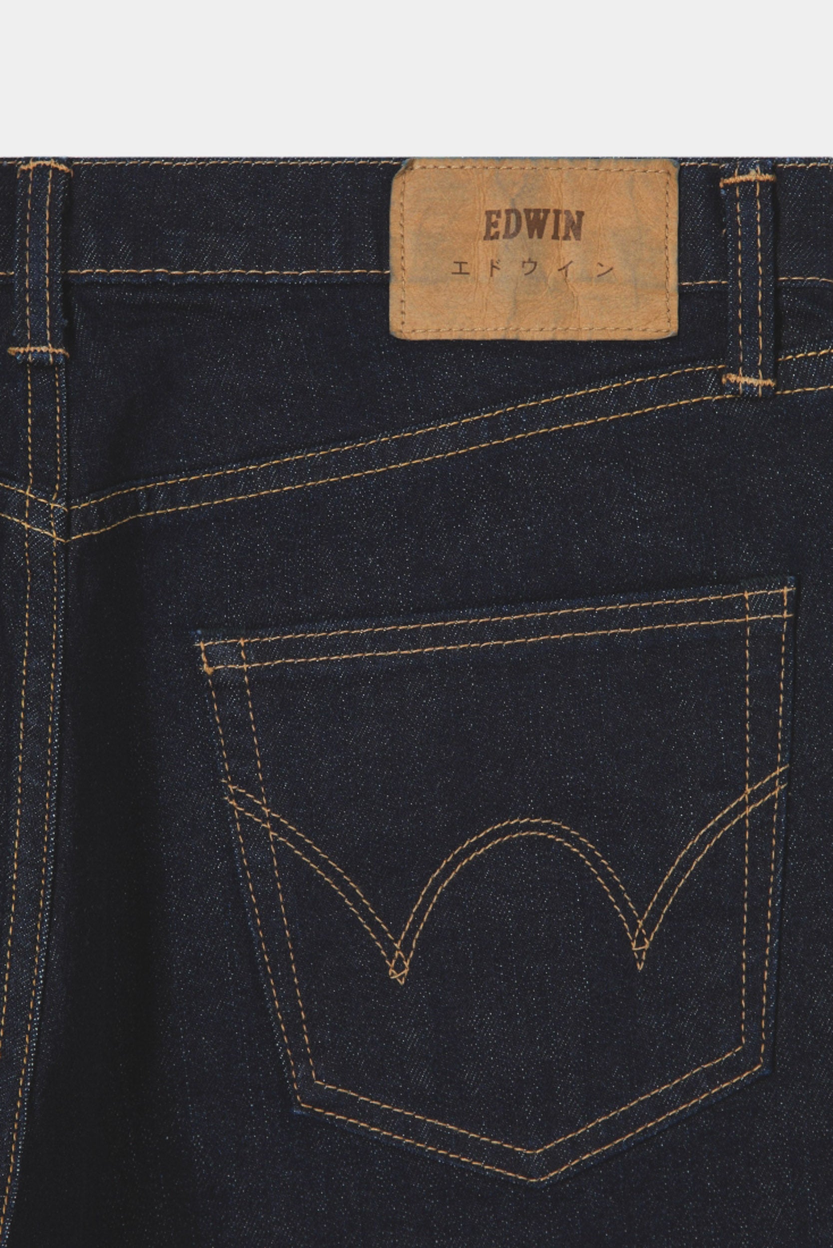 REGULAR TAPERED - Blue rinsed stretch