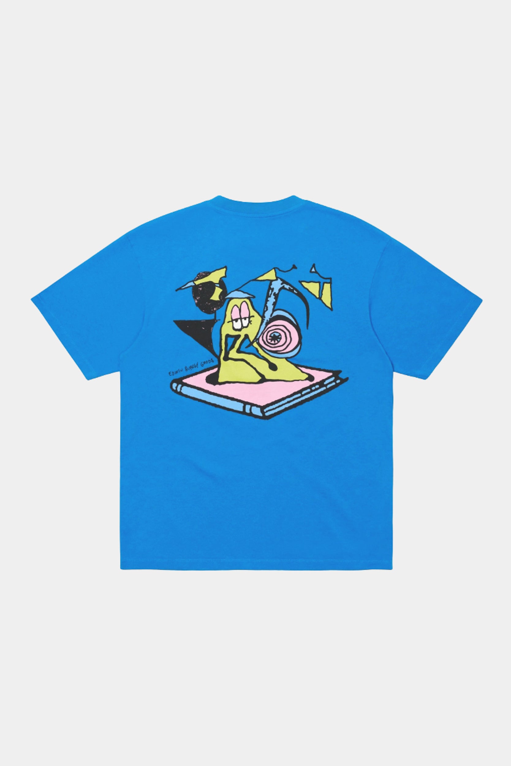 ALWAYS READING TEE - Directory Blue