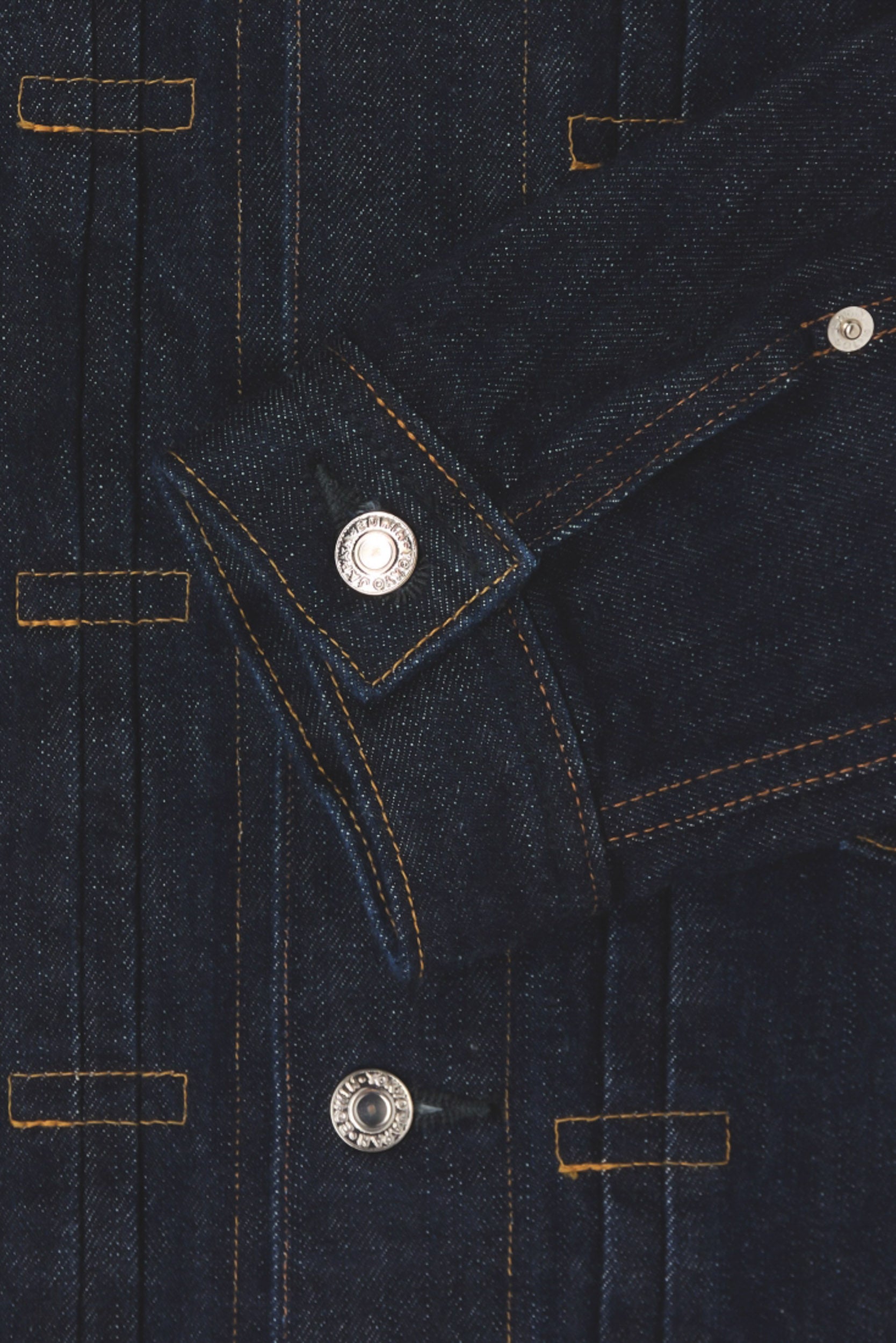 DENIM JACKET - Blue rinsed